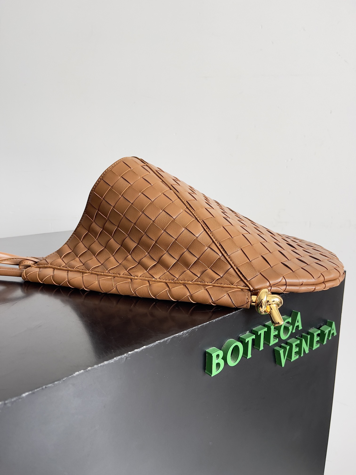 [TOP] Bottega Veneta BV Solstice Shoulder Bag - Brown
