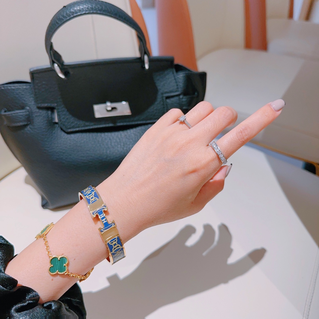 [TOP] HERMES Bracelet-Blue