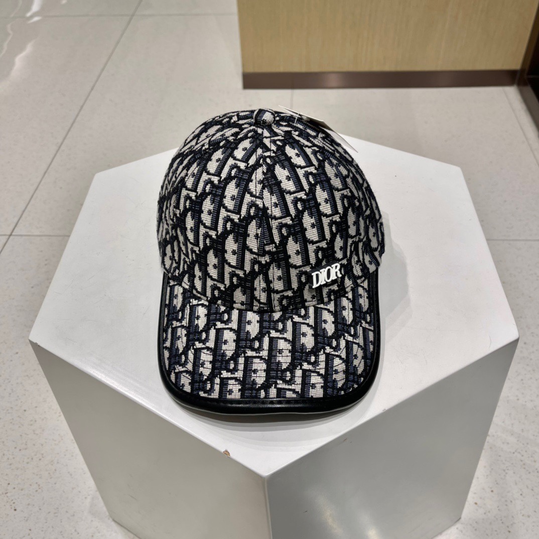 [TOP] Christian Dior Baseball Hat - 4 Colour