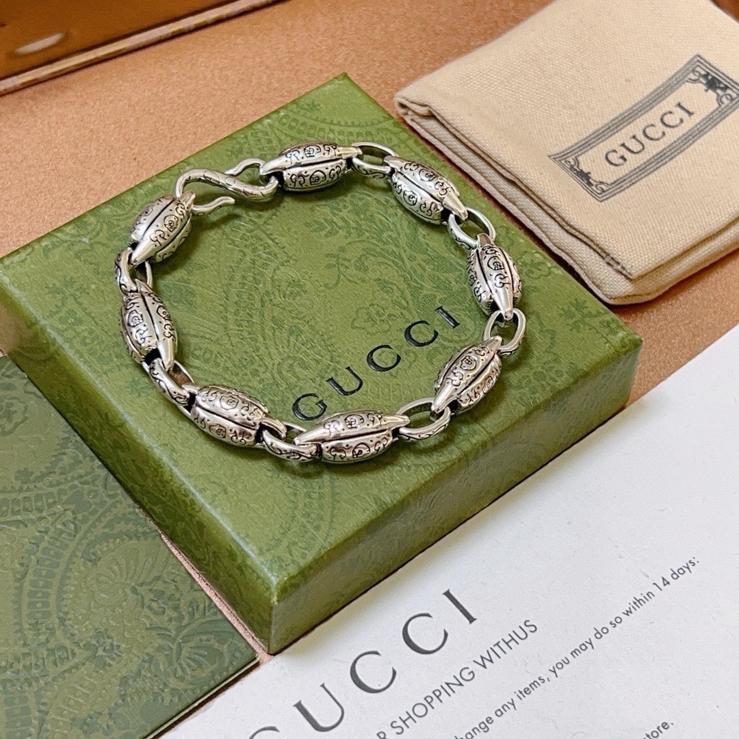 [TOP] GUCCI Bracelet-Sliver