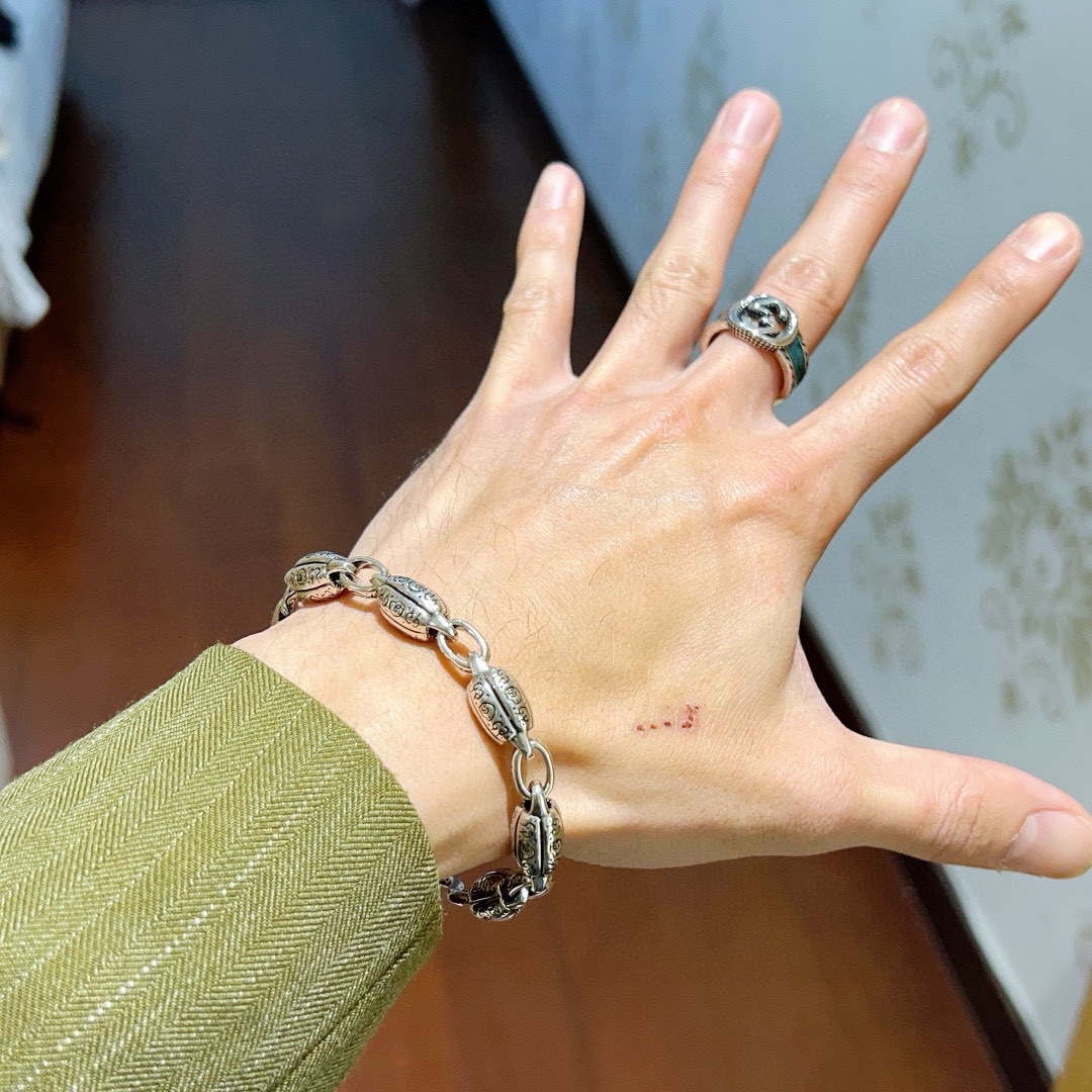 [TOP] GUCCI Bracelet-Sliver