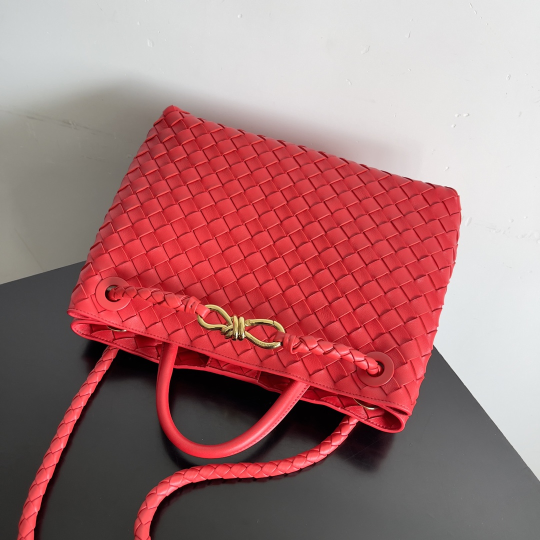 [TOP] Bottega Veneta BV Andiamo Bags Woven Handbags Lambskin