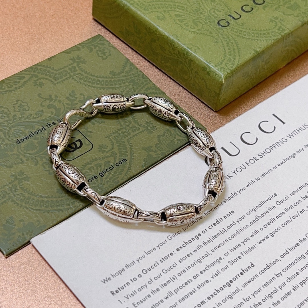 [TOP] GUCCI Bracelet-Sliver