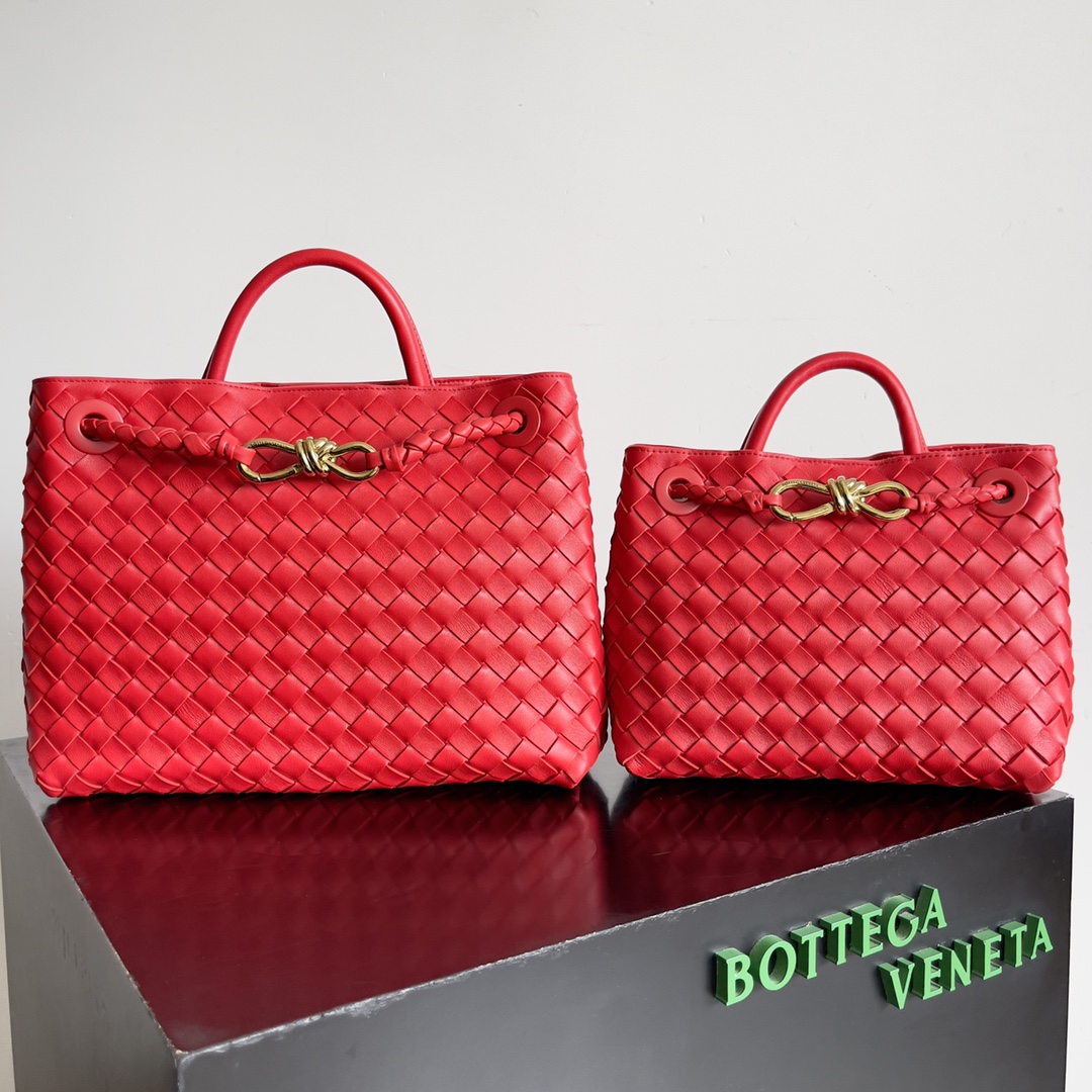 [TOP] Bottega Veneta BV Andiamo Bags Woven Handbags Lambskin