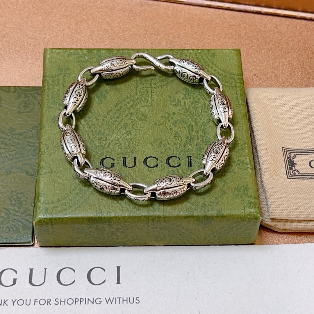 [TOP] GUCCI Bracelet-Sliver