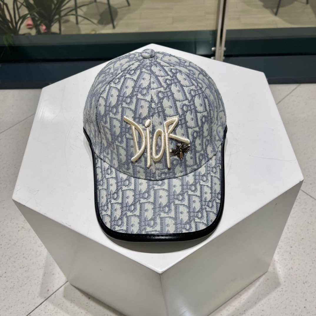 [TOP] Christian Dior Baseball Hat - 3 Colour