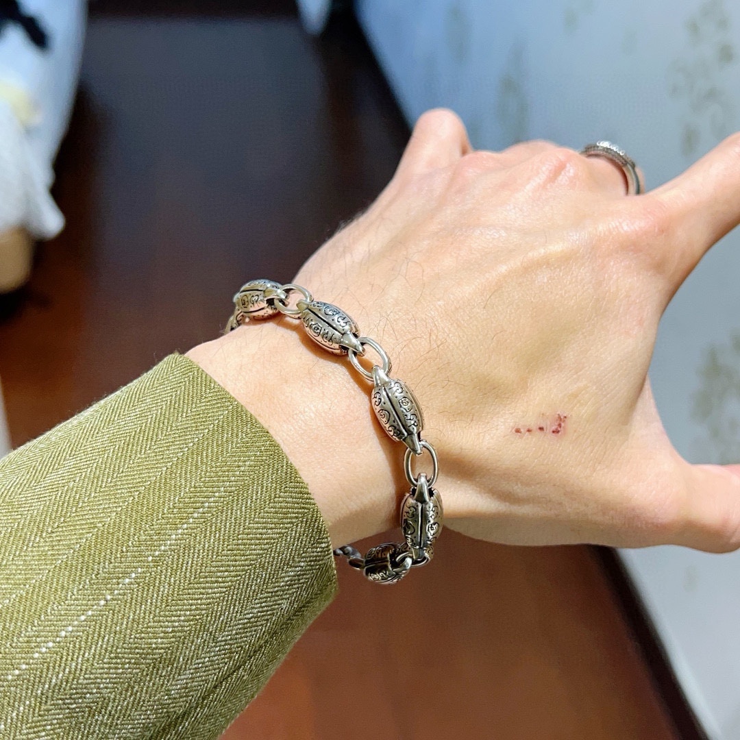 [TOP] GUCCI Bracelet-Sliver