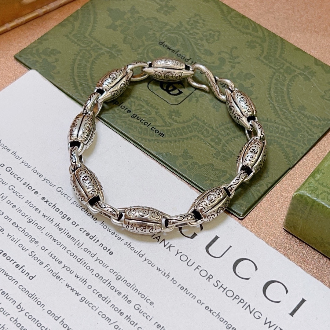 [TOP] GUCCI Bracelet-Sliver