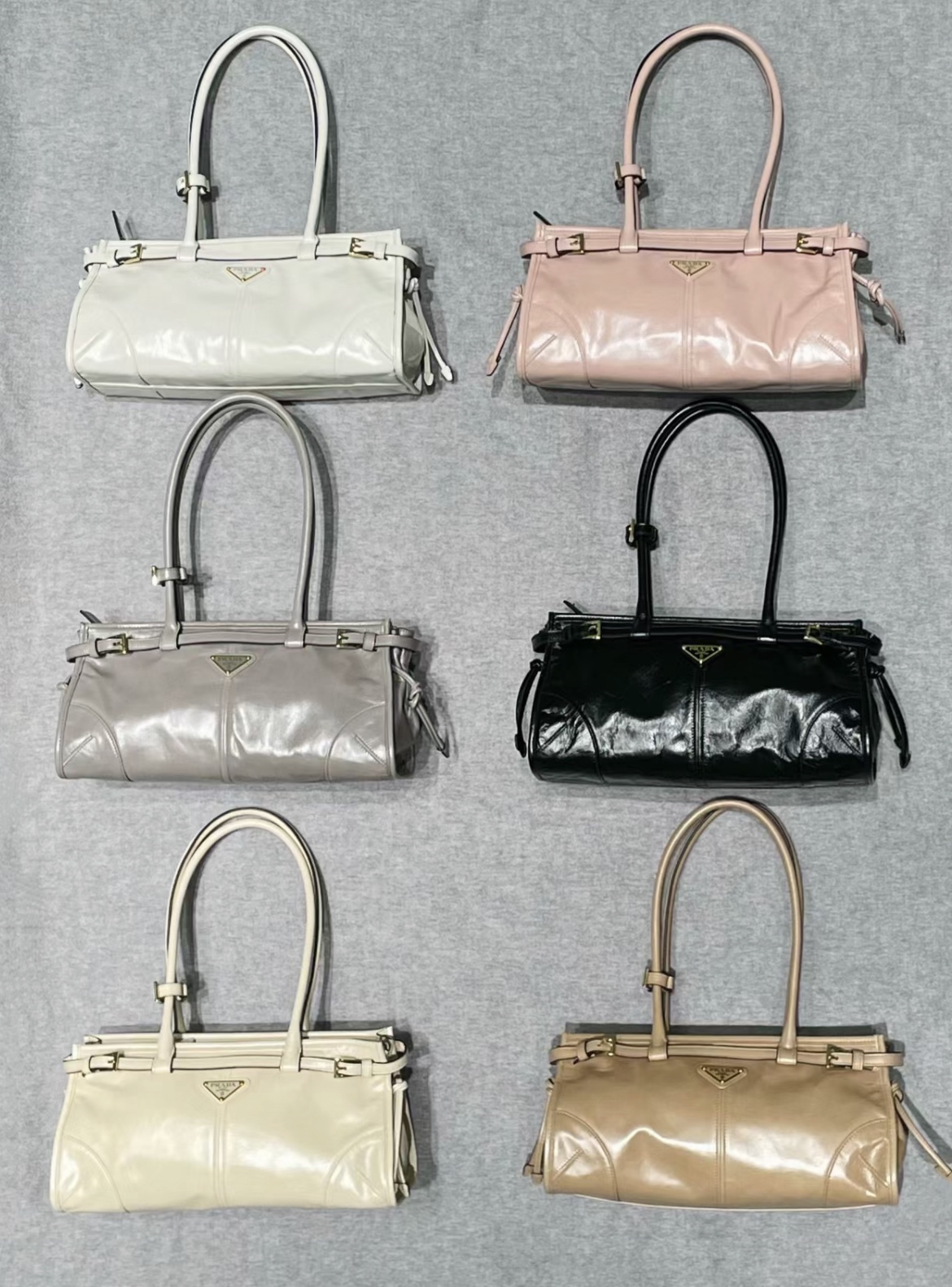 [TOP] PRADA LusSolf Bag Oiled Cowhide 32x15.5x12cm - 6 Color