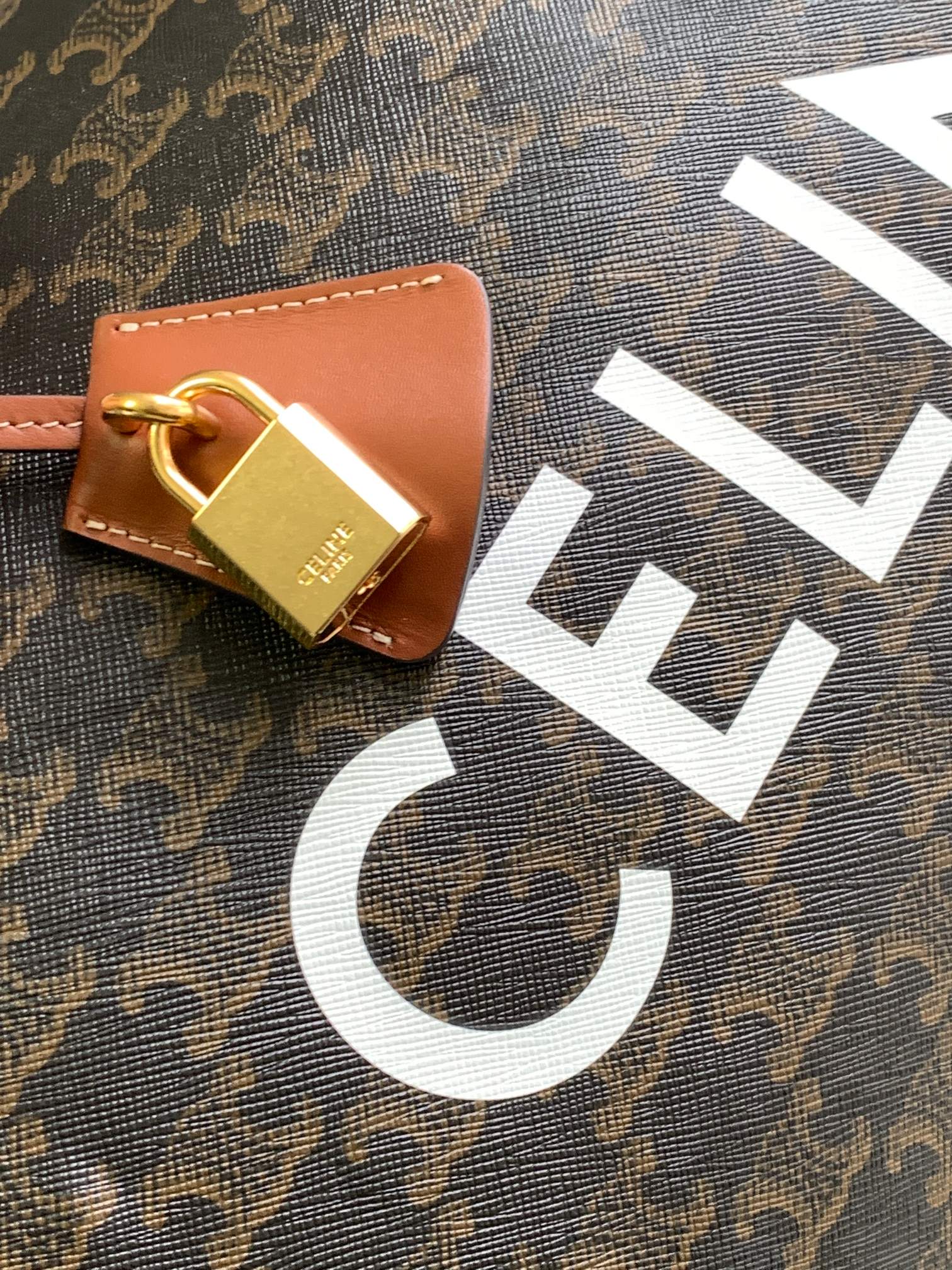 [TOP] CELINE Voyage Printed Travel Bag 50×28×22.5cm