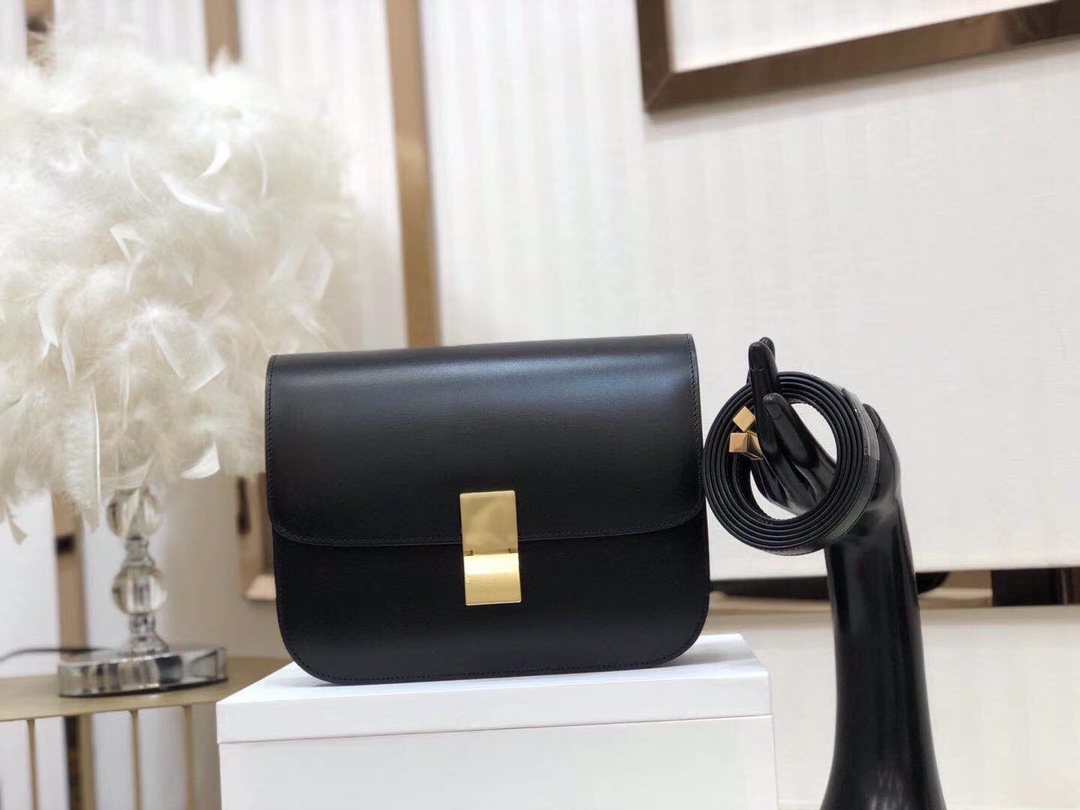 [TOP] CELINE Classic Box Bag 24CM - 2 Colour