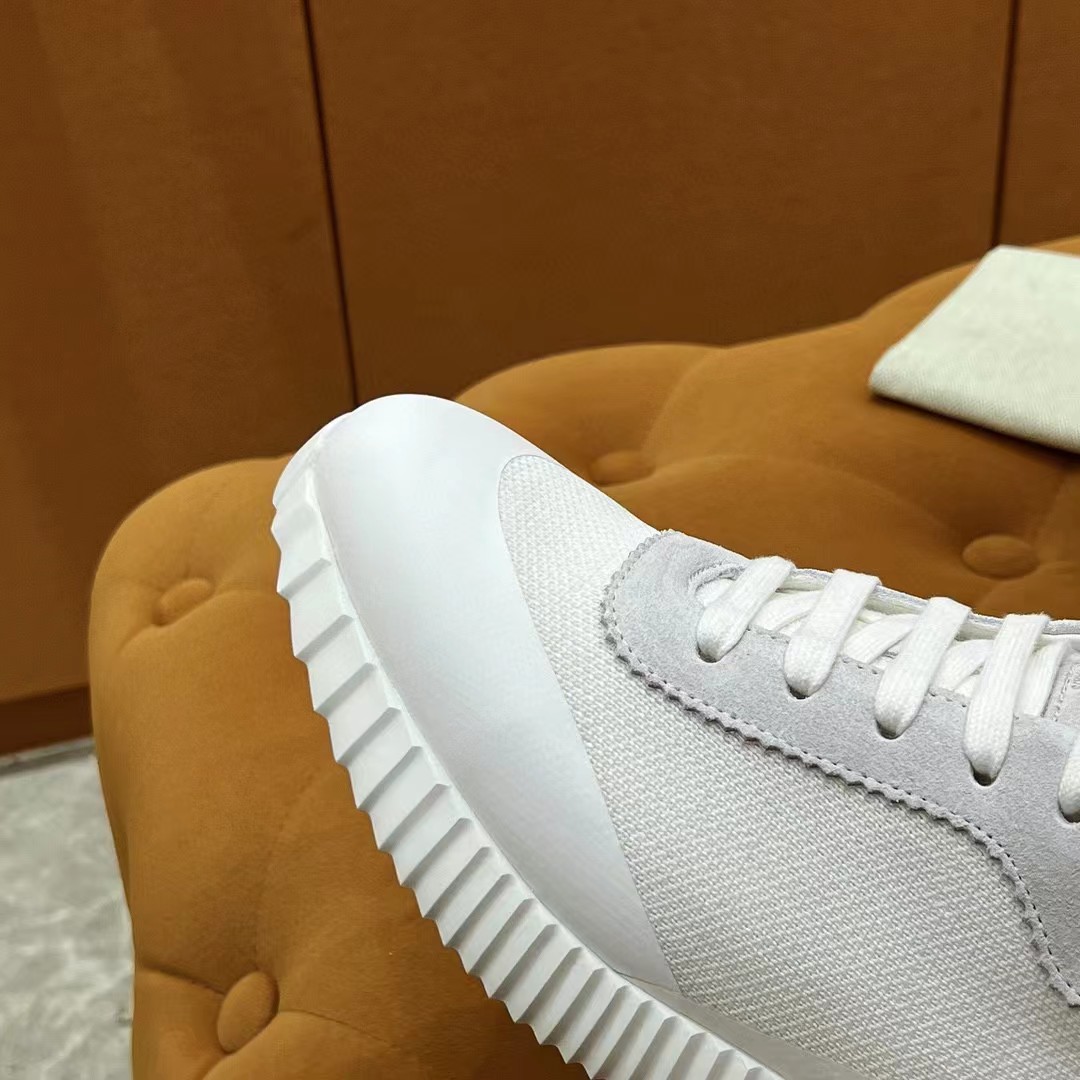[TOP] HERMES Sneakers - White with 9 Different Logos