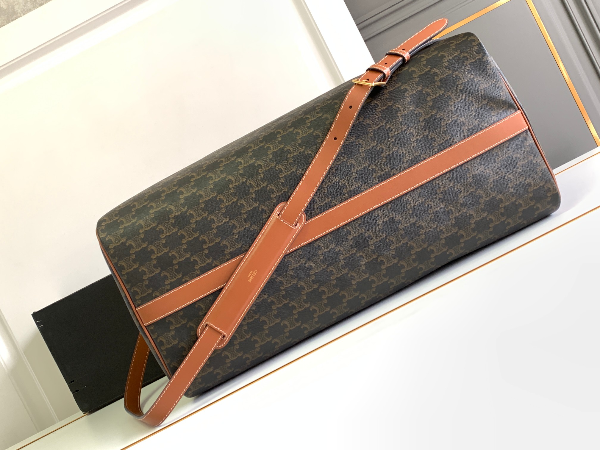 [TOP] CELINE Voyage Printed Travel Bag 50×28×22.5cm