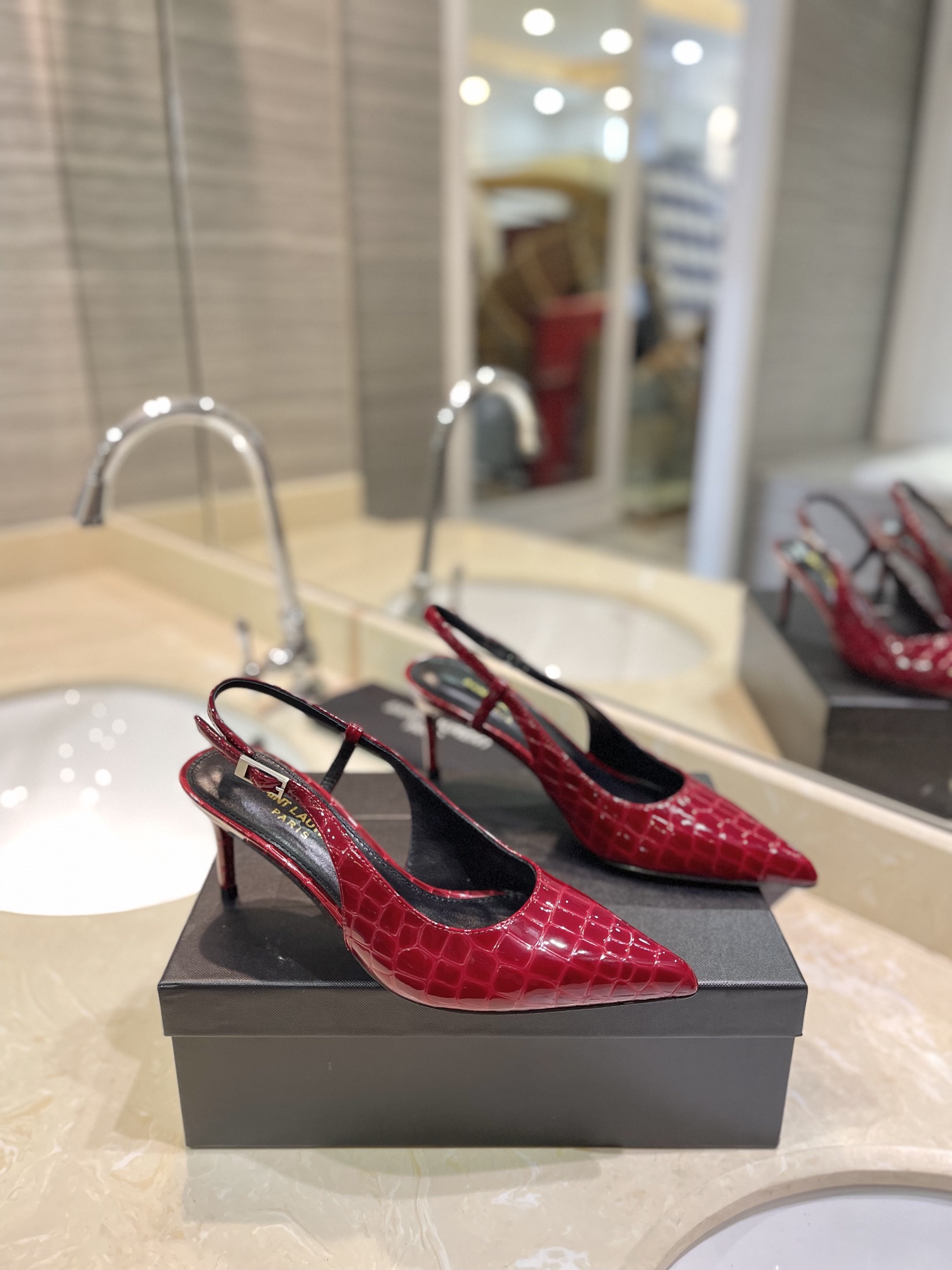 [TOP] Yves Saint Laurent YSL Pumps - 4 Color