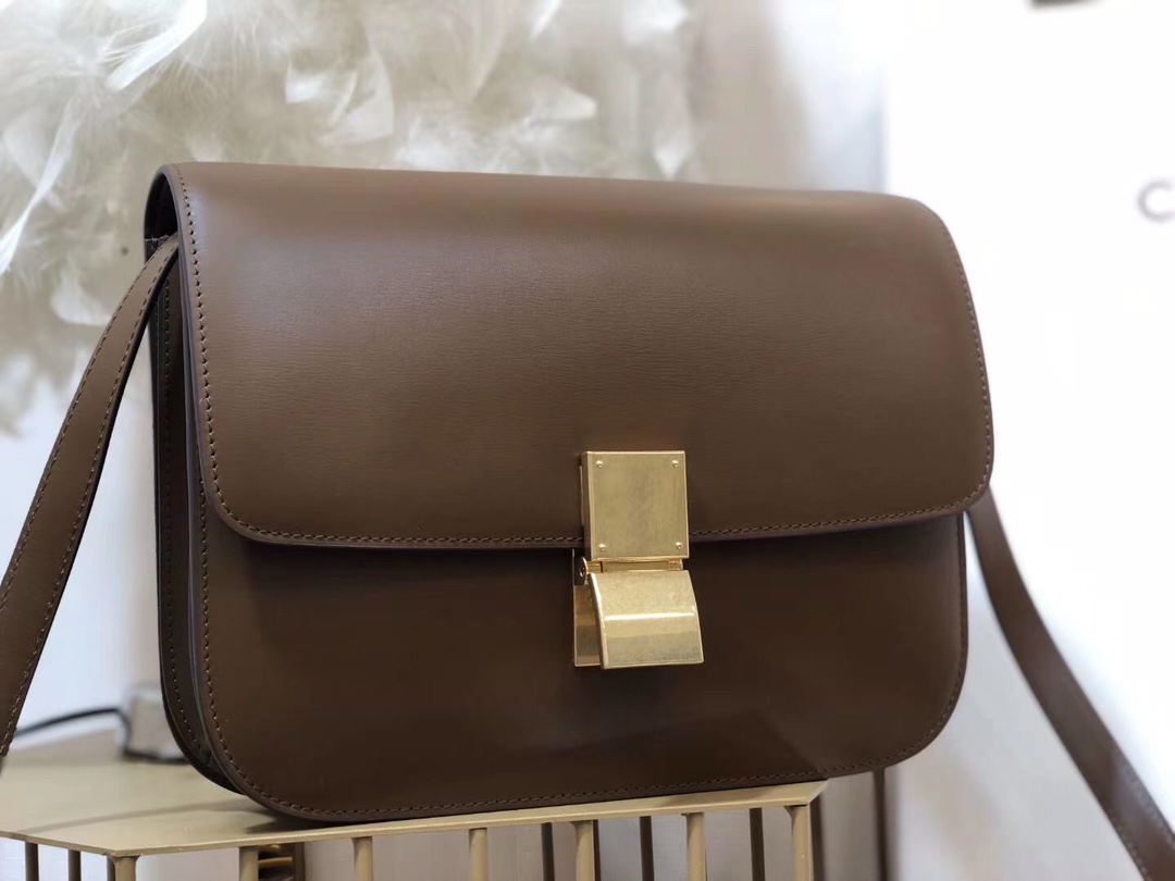 [TOP] CELINE Classic Box Bag 24CM - 2 Colour