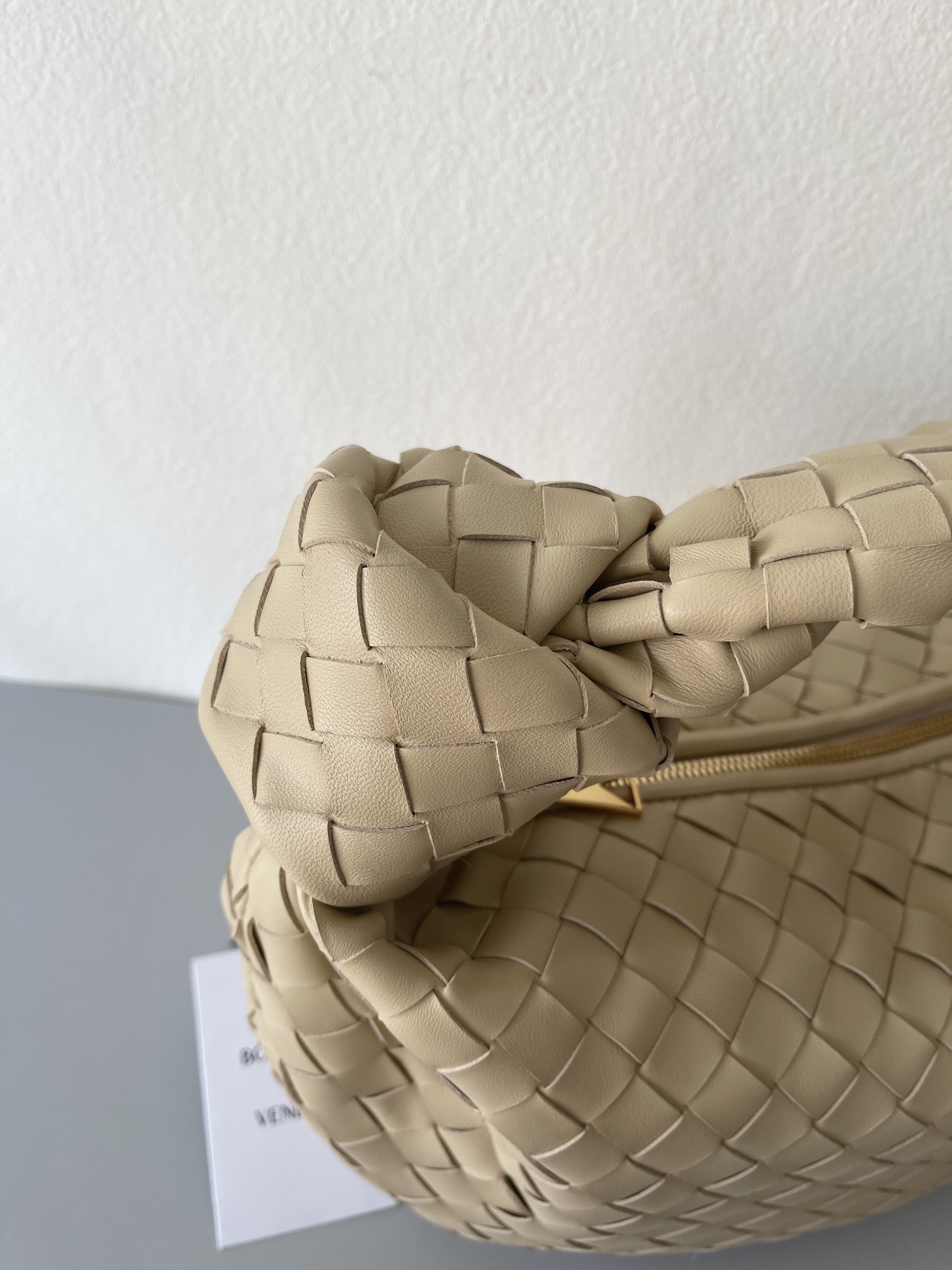 [TOP] Bottega Veneta BV Jodie Bag Teen 36x21x13cm - Beige