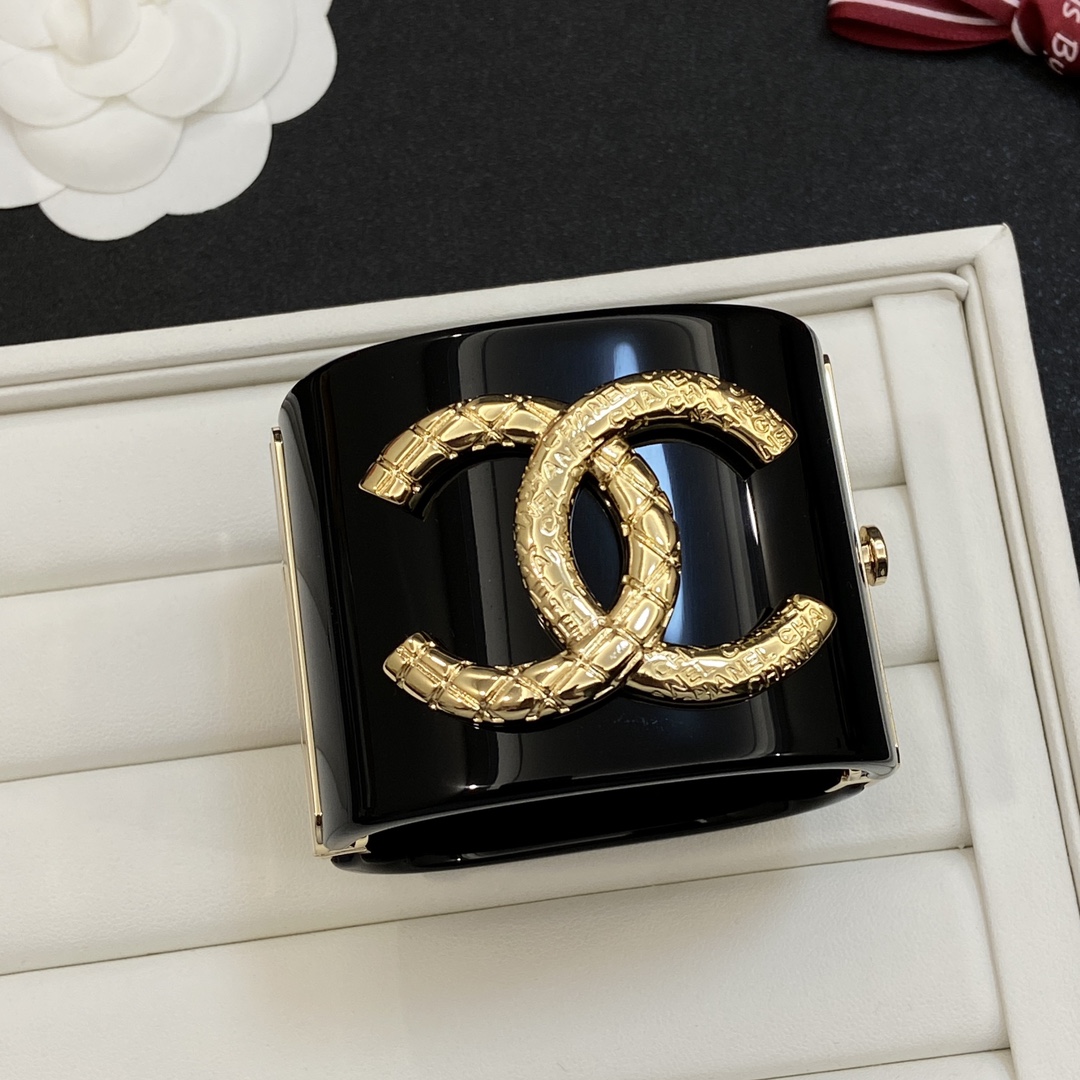 [TOP] CHANEL Bracelet - Black - 711 Luxury