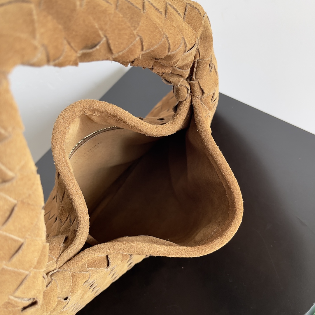 [TOP] Bottega Veneta BV Hop Bag 41x20x8cm - Brown