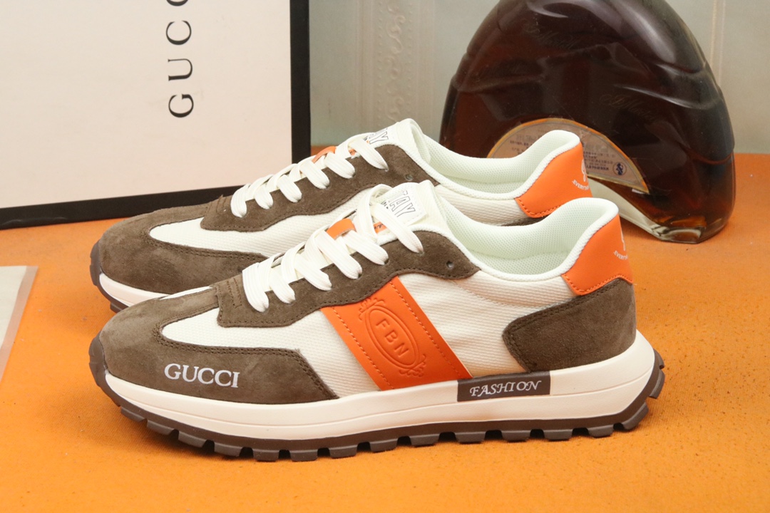 [TOP] GUCCI  Men's Sports Shoes -2 Colors