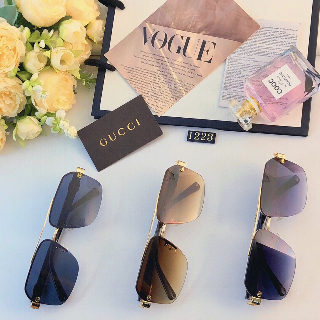 [TOP] Gucci Men's Sunglasses - 3 Color