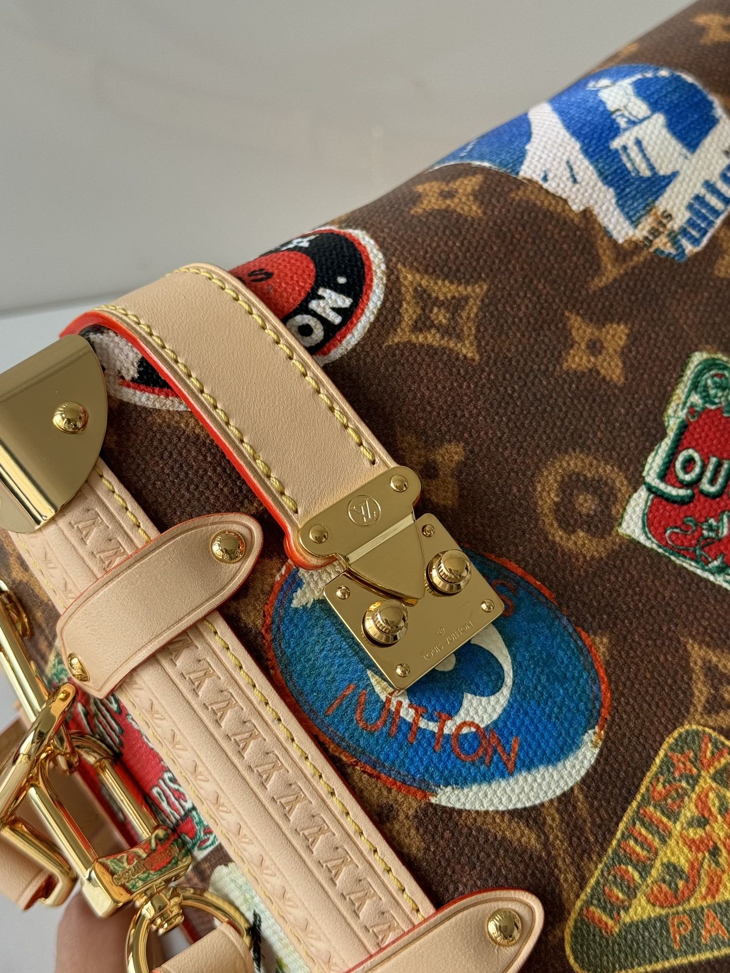 [TOP] Louis Vuitton LV Side Trunk MM 25*16*9cm - Brown