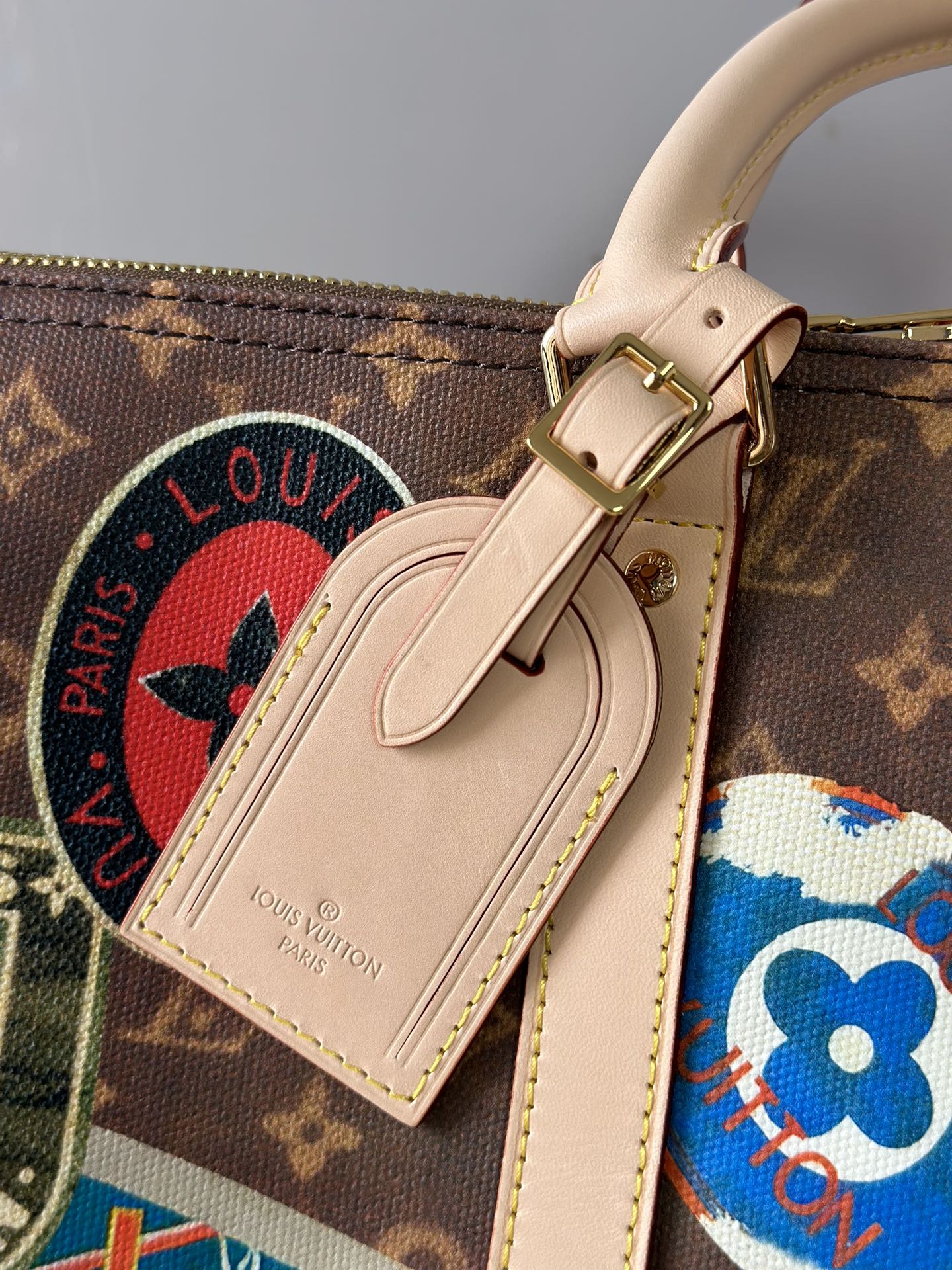 [TOP] Louis Vuitton LV Keepall Bandoulière 45 Handbag 45 x 27 x 20 cm- GHW