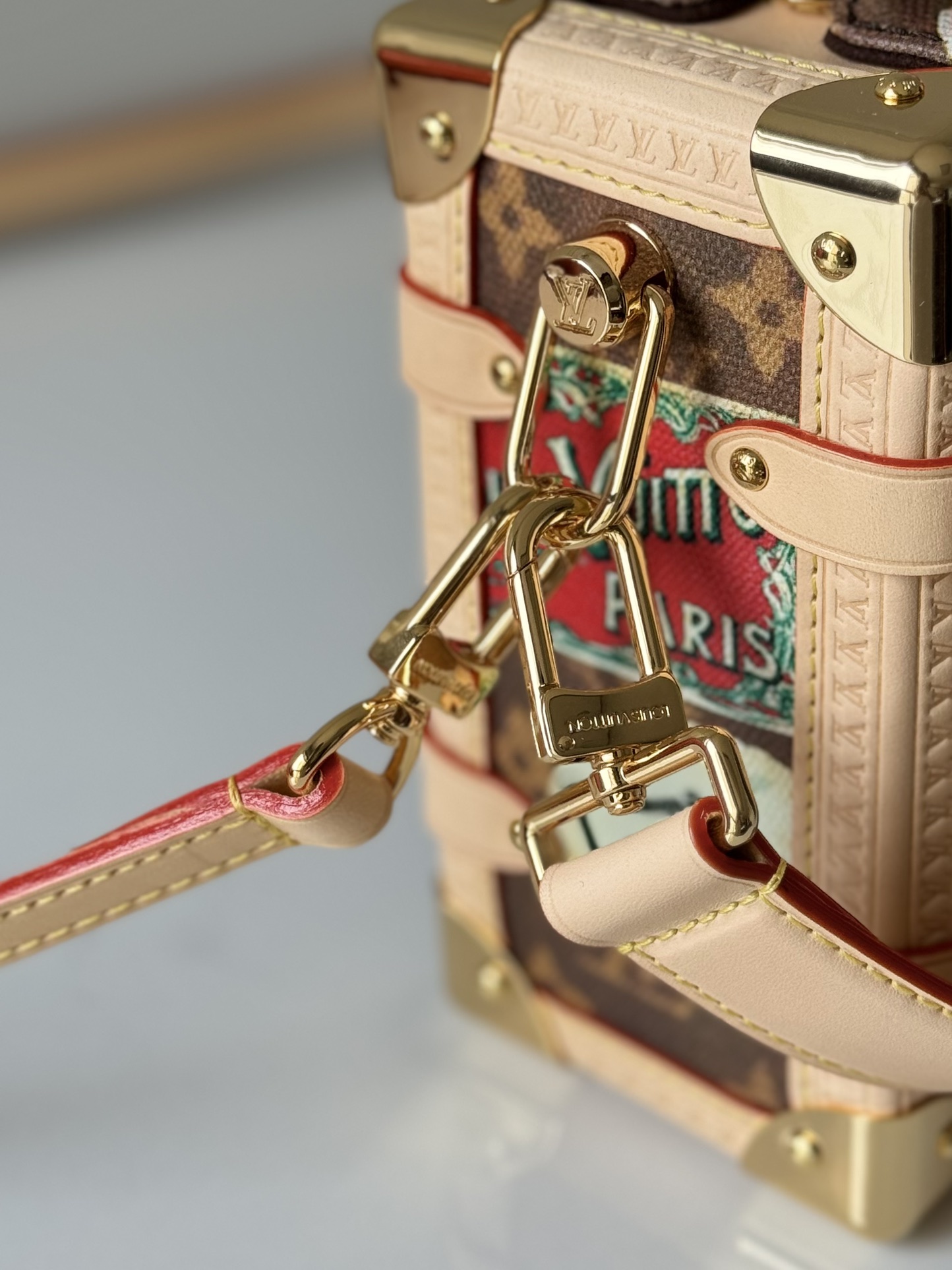 [TOP] Louis Vuitton LV Side Trunk MM 25*16*9cm - Brown