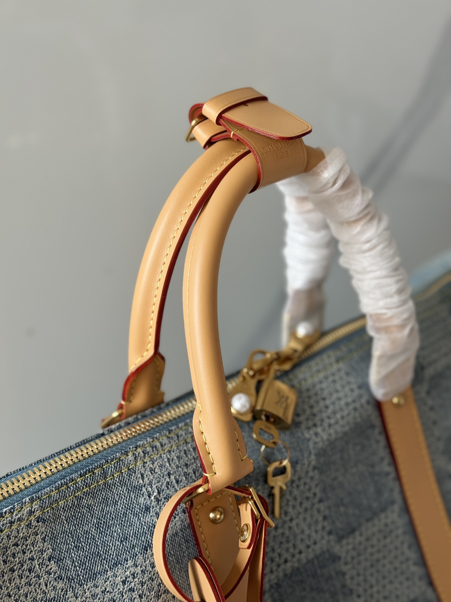 [TOP] Louis Vuitton LV Keepall Bandoulière 50 Handbag  50 x 29 x 23 cm- GHW