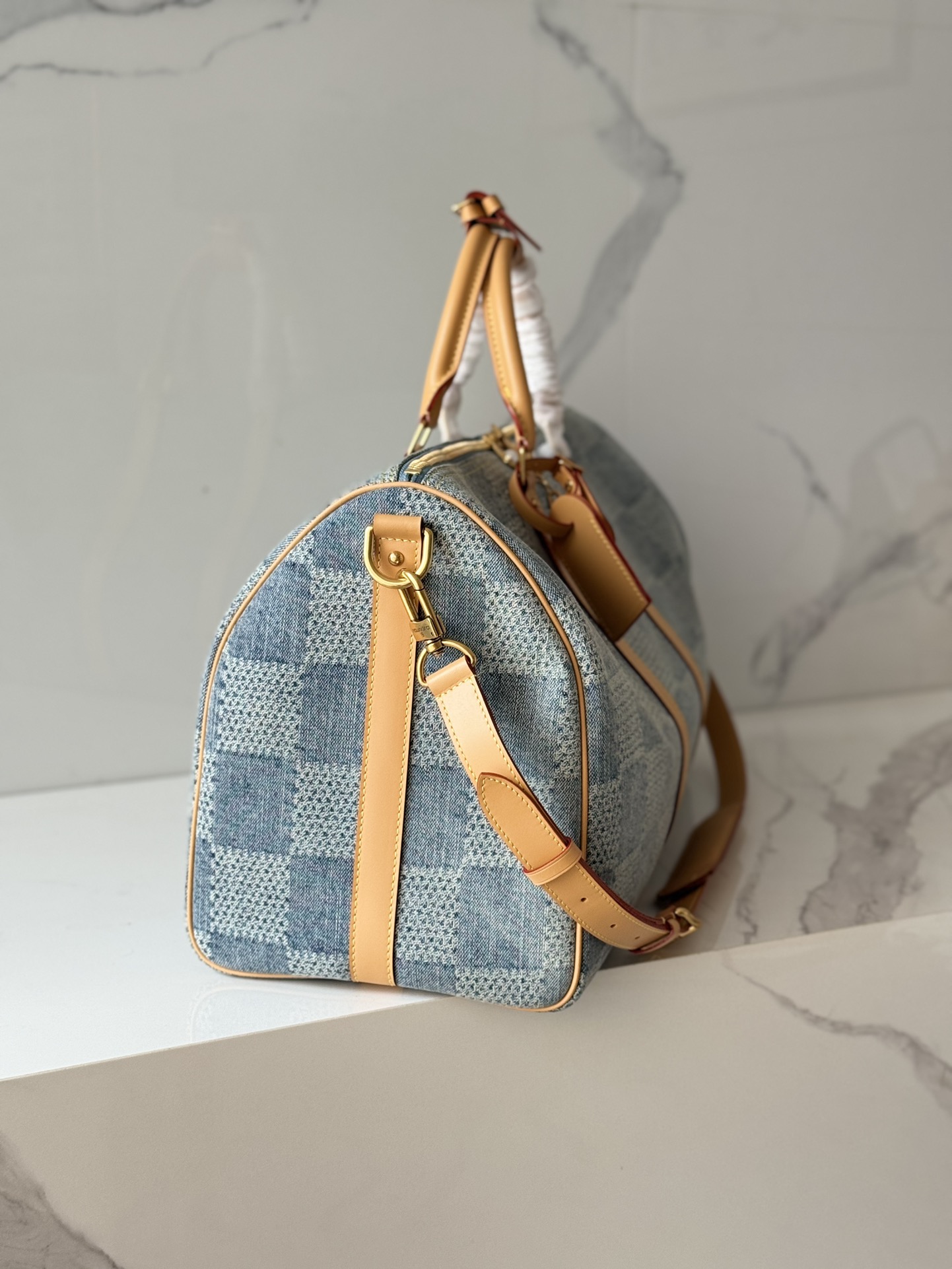 [TOP] Louis Vuitton LV Keepall Bandoulière 50 Handbag  50 x 29 x 23 cm- GHW