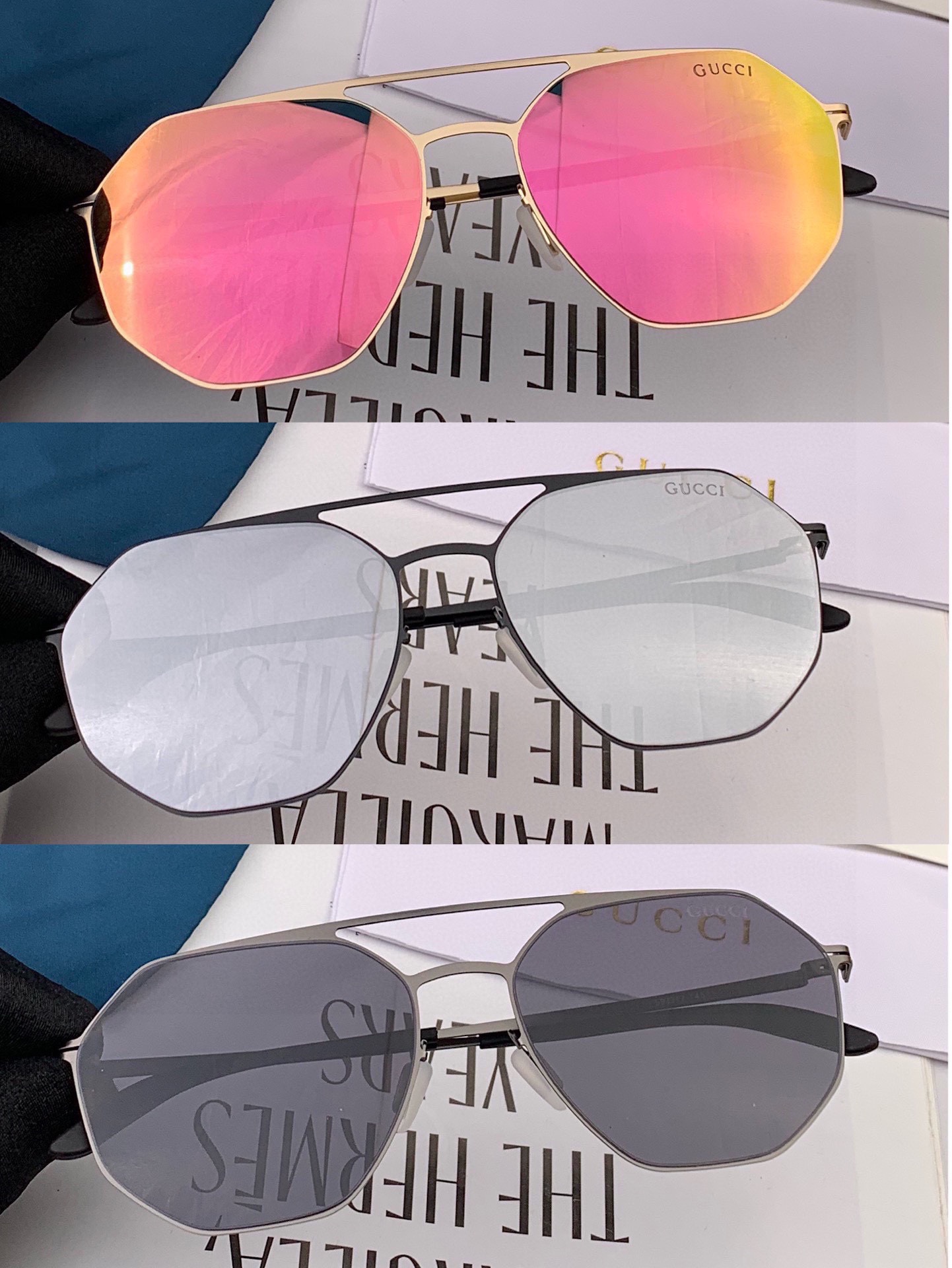 [TOP] Gucci Men's Sunglasses - 3 Color