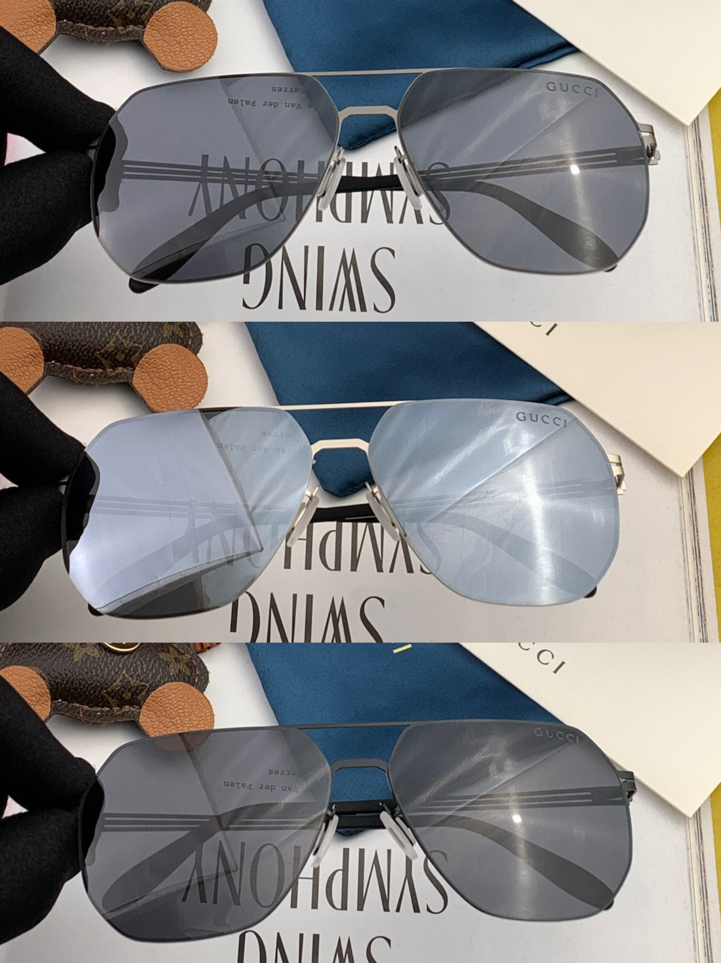 [TOP] Gucci Men's Sunglasses - 3 Color