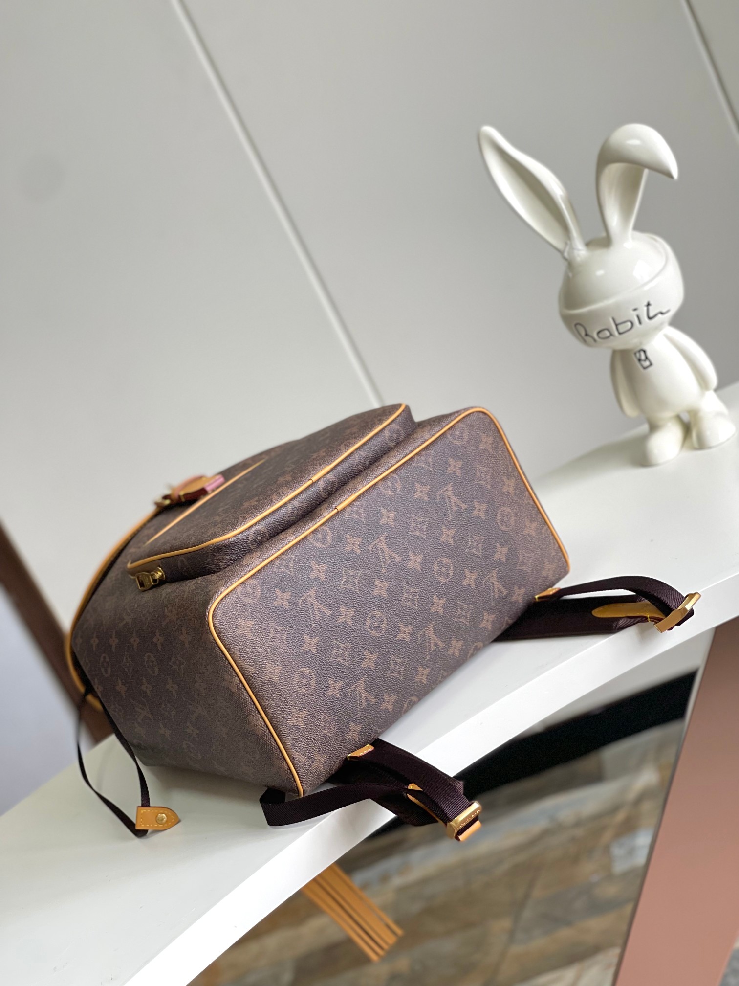 [TOP] Louis Vuitton LV Montsouris Backpack  32 x 40 x 19 cm-Brown