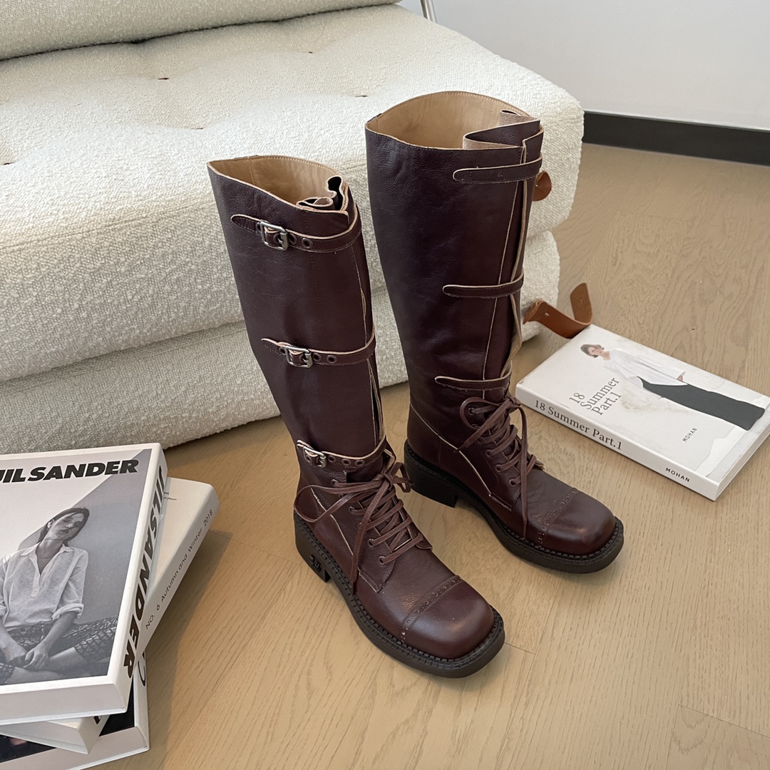 [TOP] Miu Miu Long Boots - 2 Color