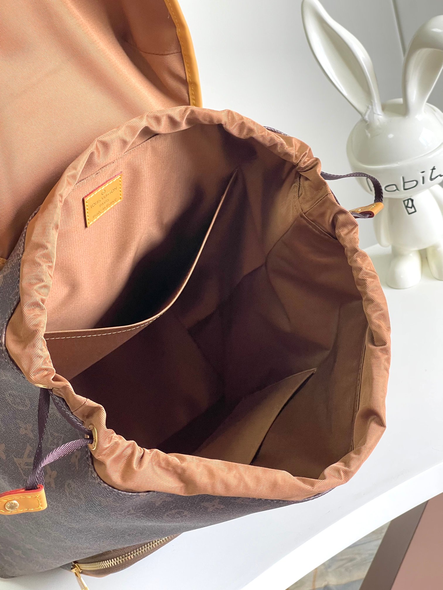 [TOP] Louis Vuitton LV Montsouris Backpack  32 x 40 x 19 cm-Brown