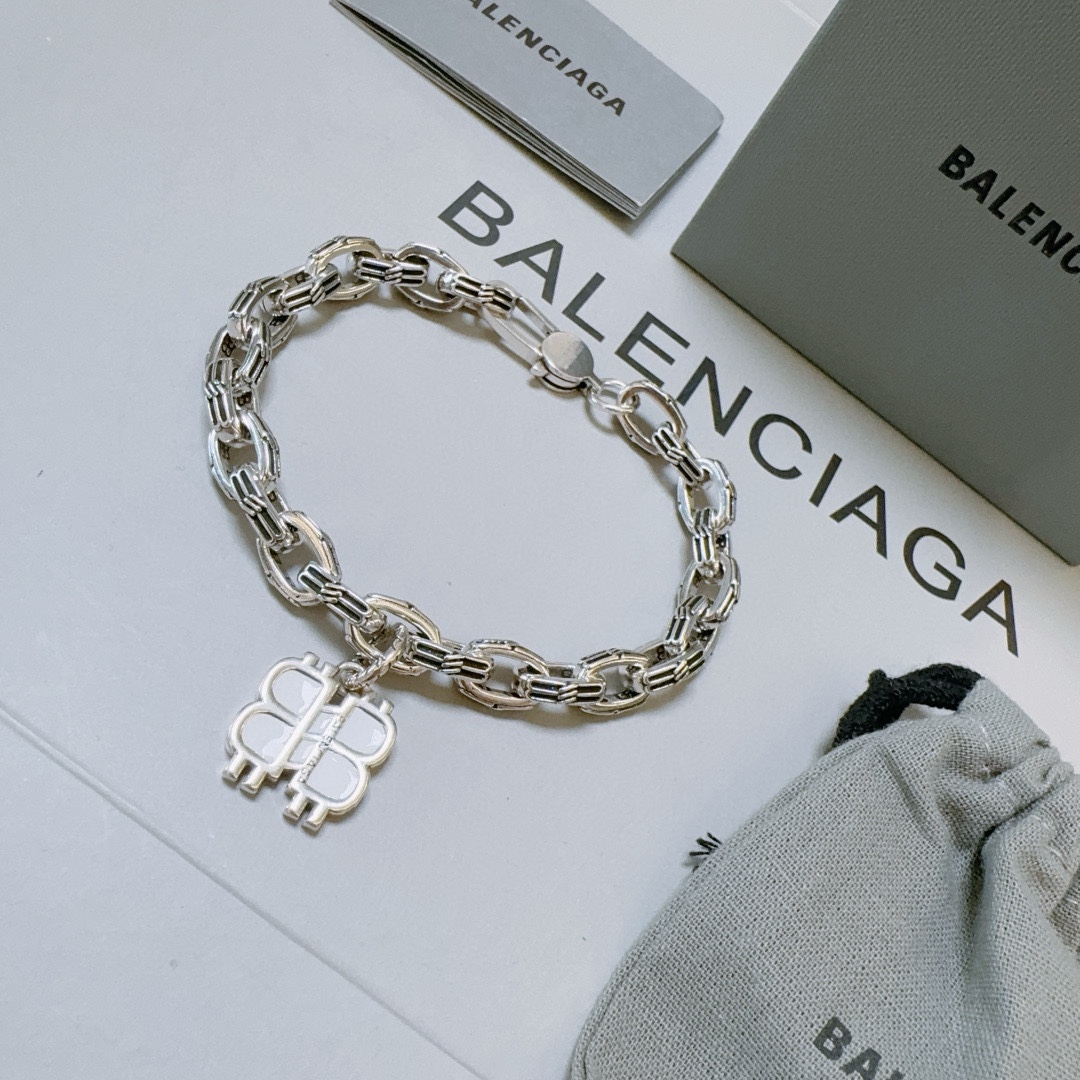 [TOP] BALENCIAGA Bracelet - Sliver