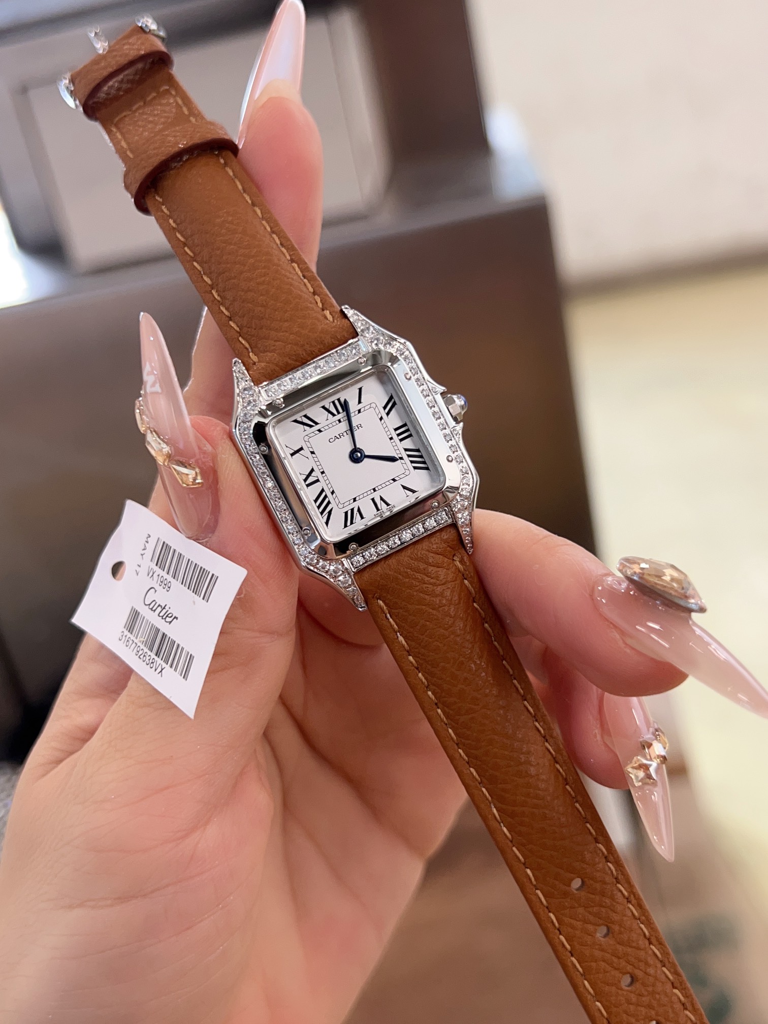 [TOP] Cartier Panthère de Cartier Watch 27x 37 mm -  Brown