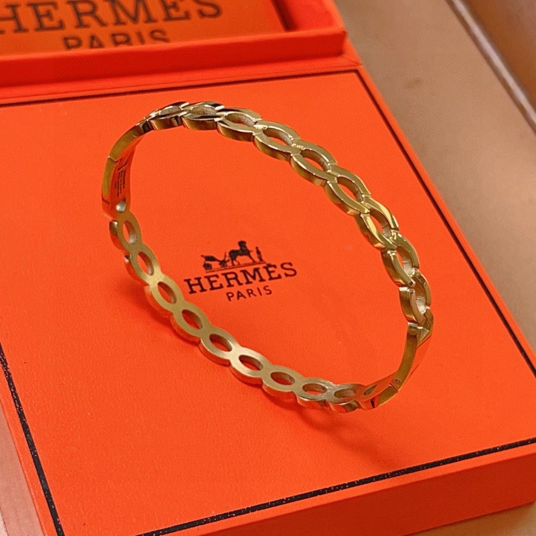 [TOP] HERMES Bracelet - Gold