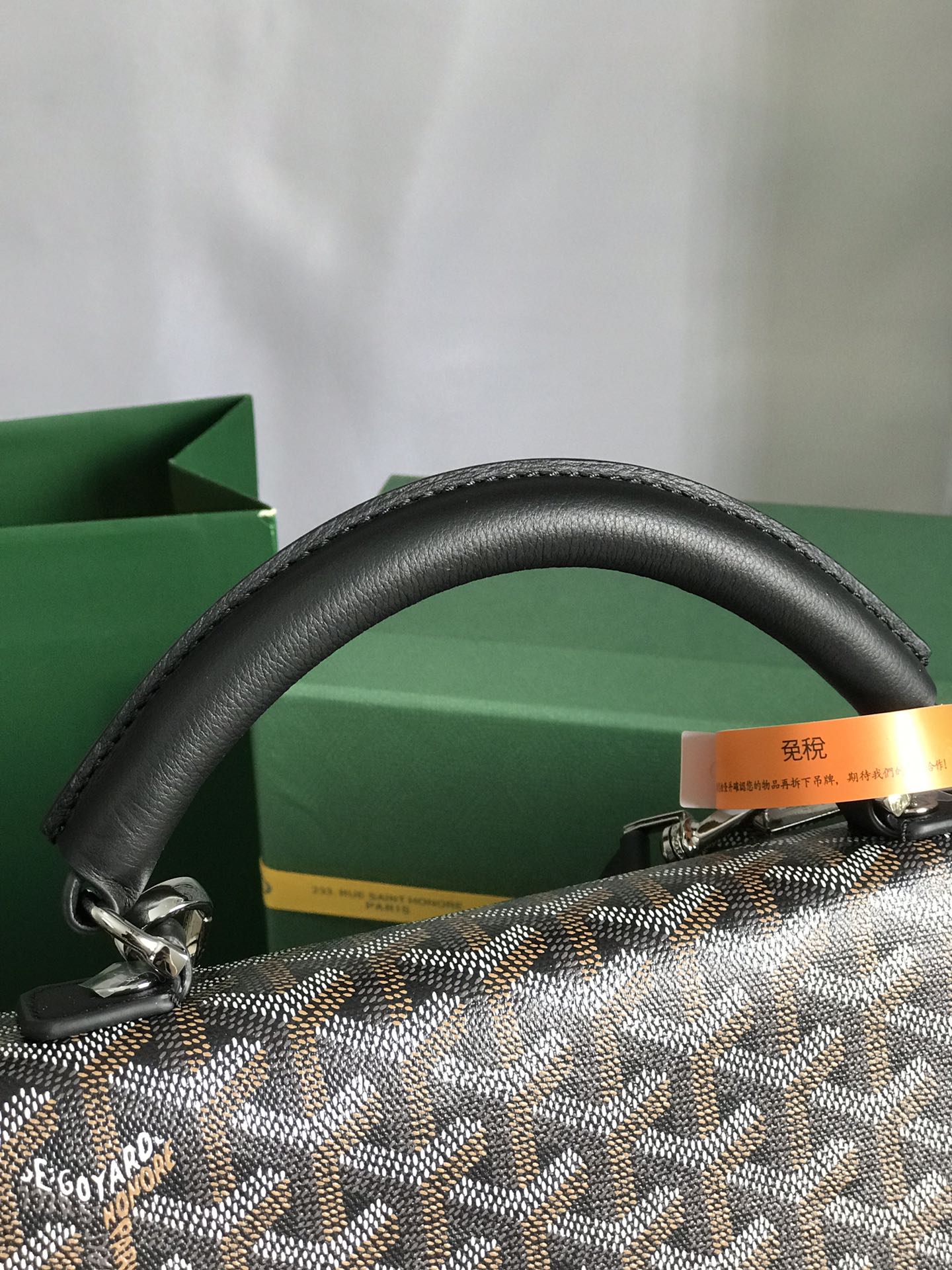 [TOP] Goyard Saint Leger Backpack - Black