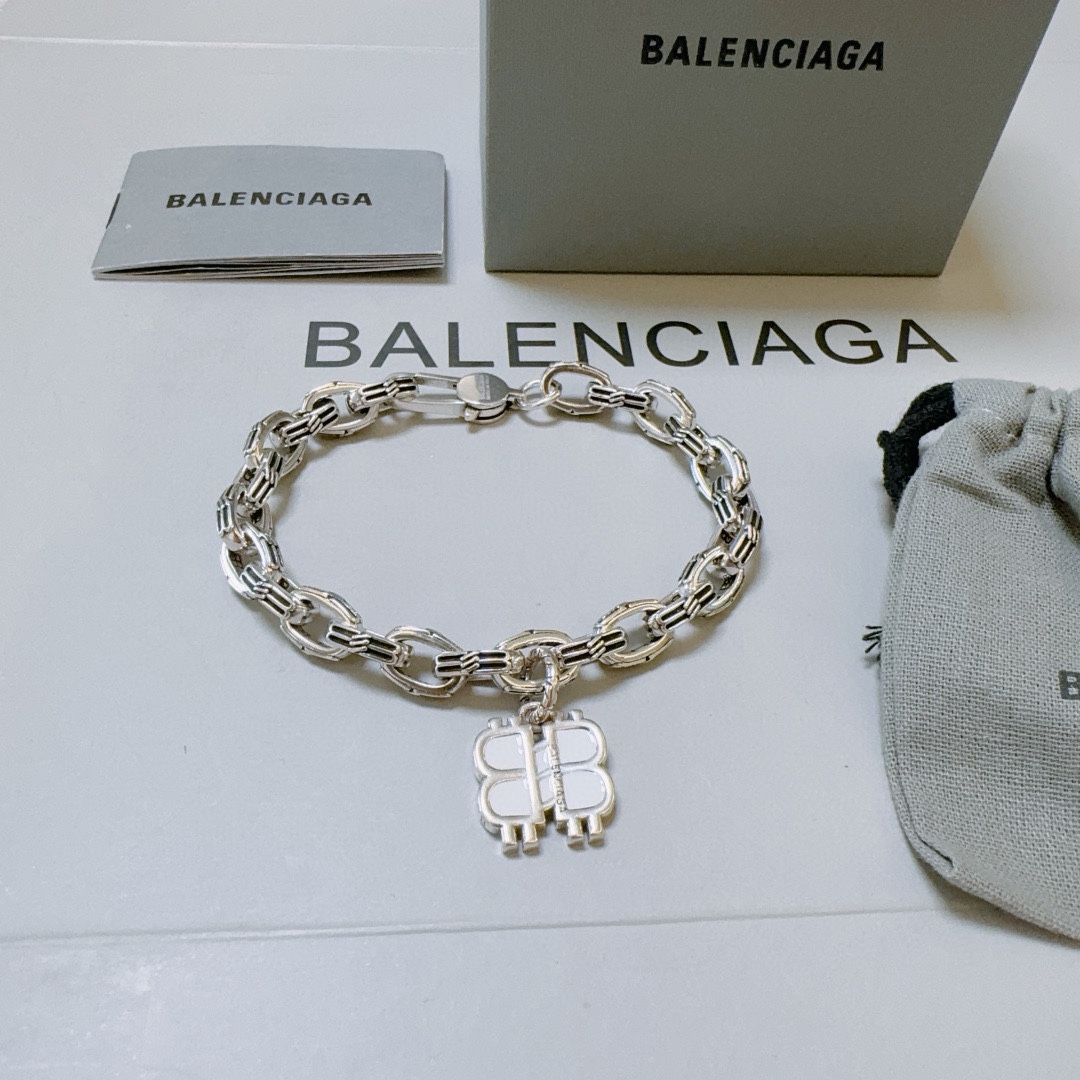 [TOP] BALENCIAGA Bracelet - Sliver