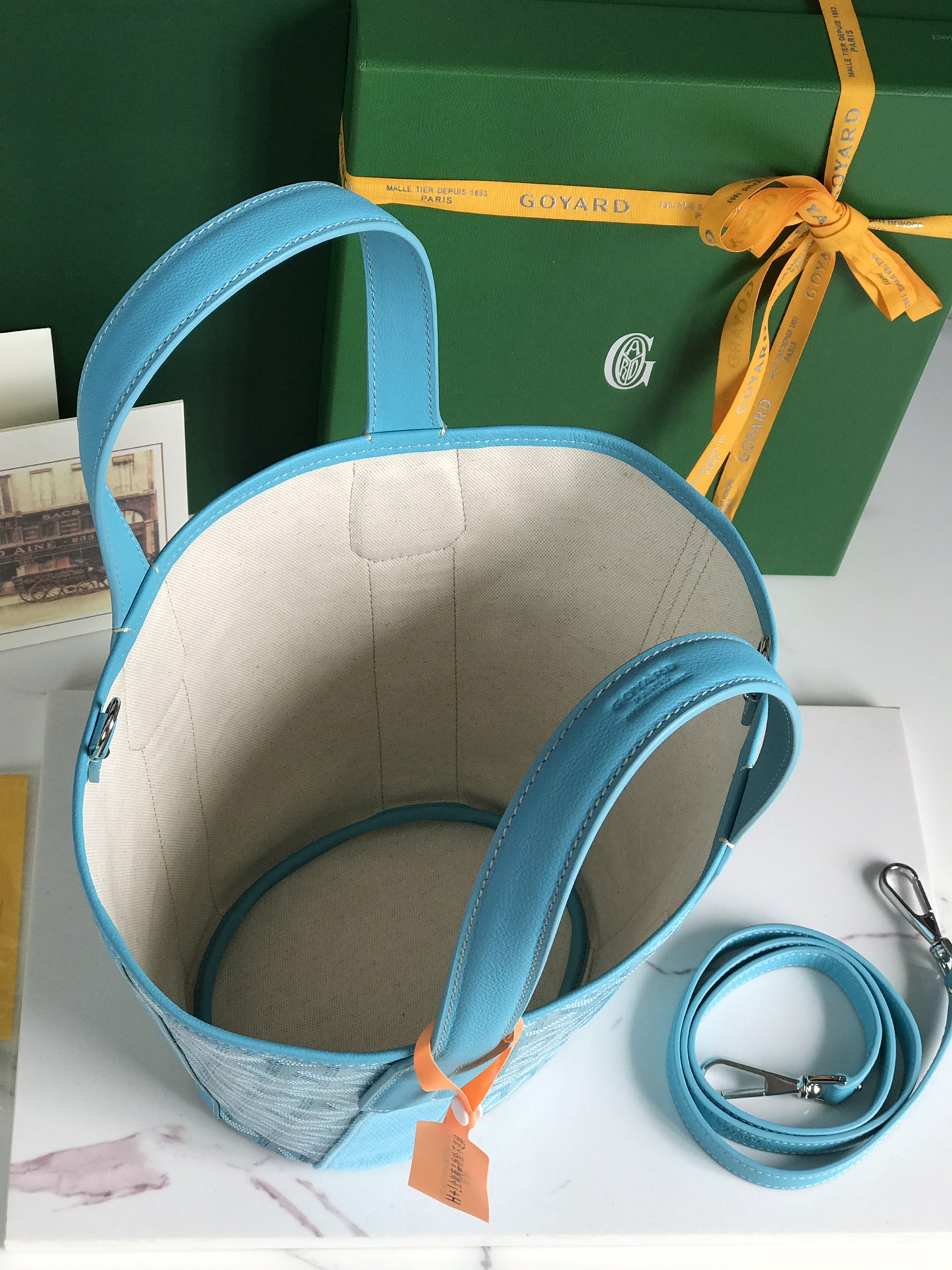 [TOP] Goyard Beach Bag - Blue