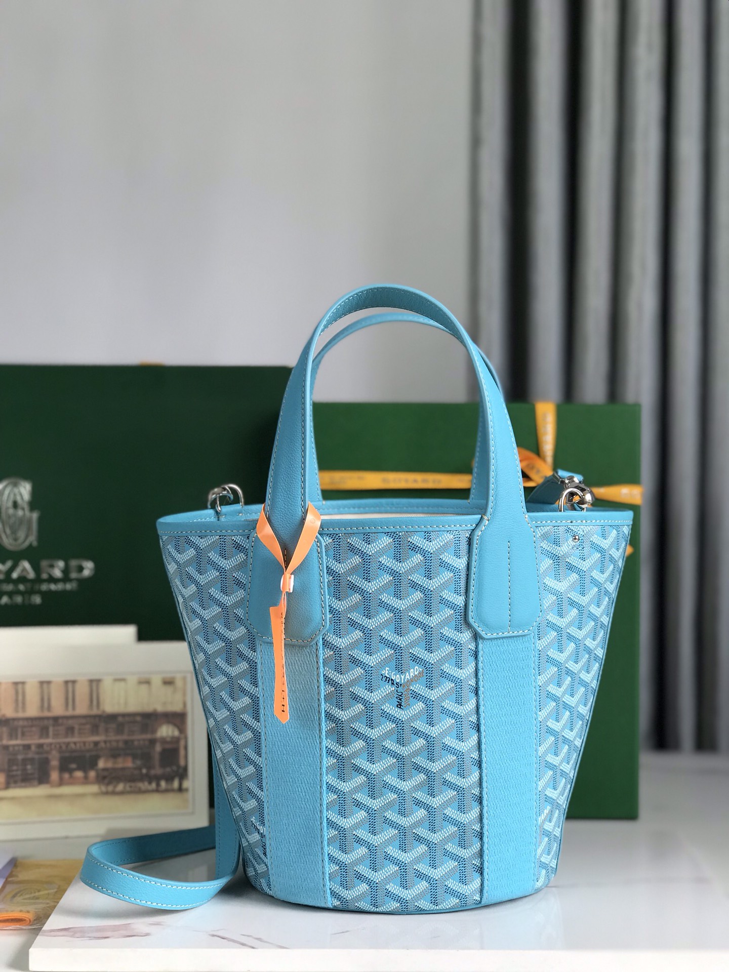 [TOP] Goyard Beach Bag - Blue