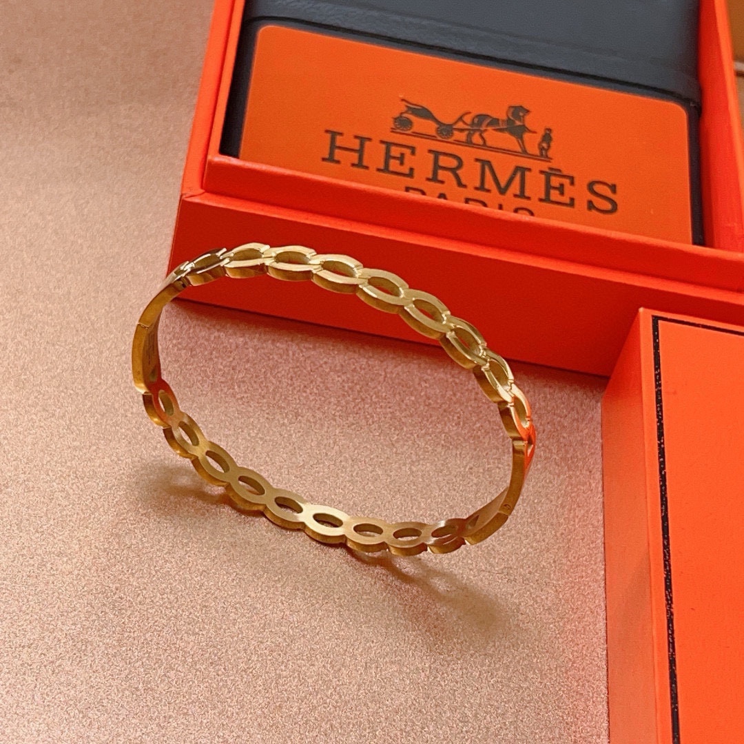 [TOP] HERMES Bracelet - Gold