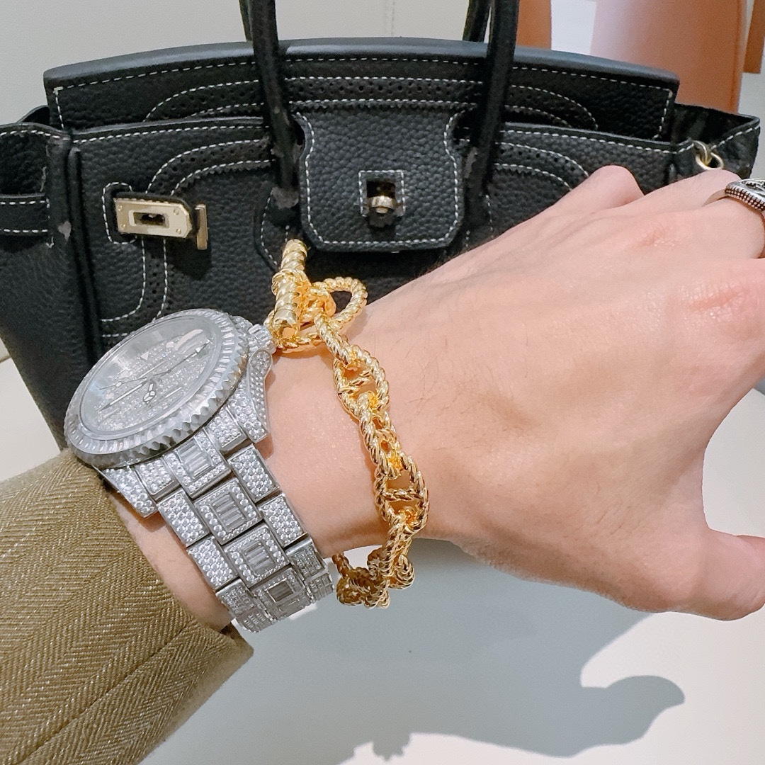 [TOP] HERMES Bracelet - Gold
