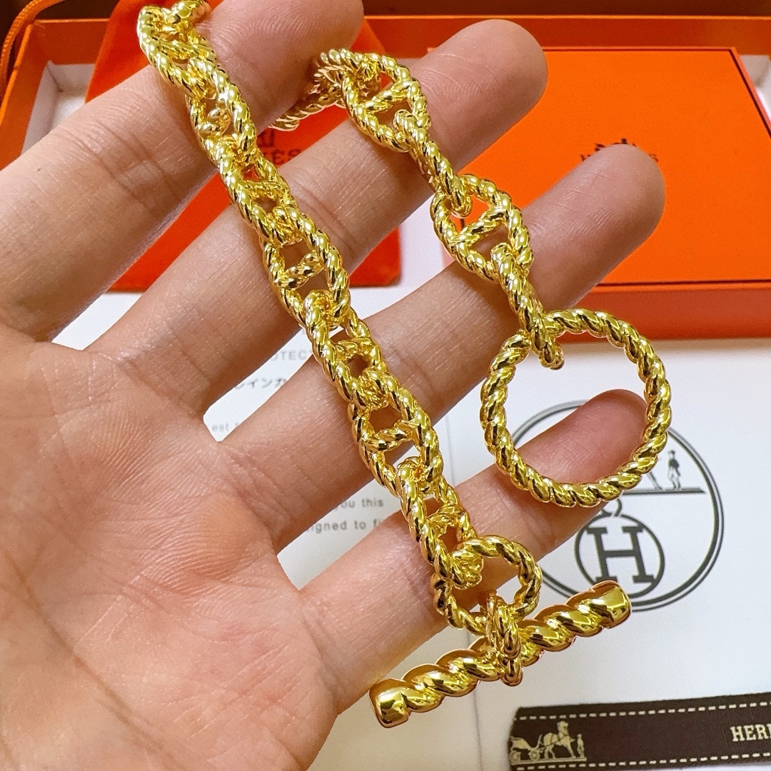 [TOP] HERMES Bracelet - Gold