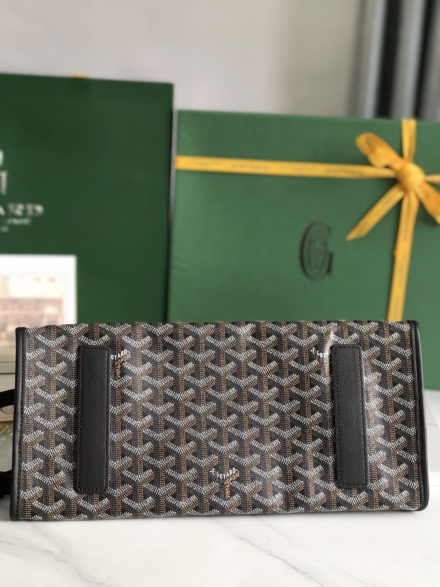 [TOP] Goyard Saint Leger Backpack - Black