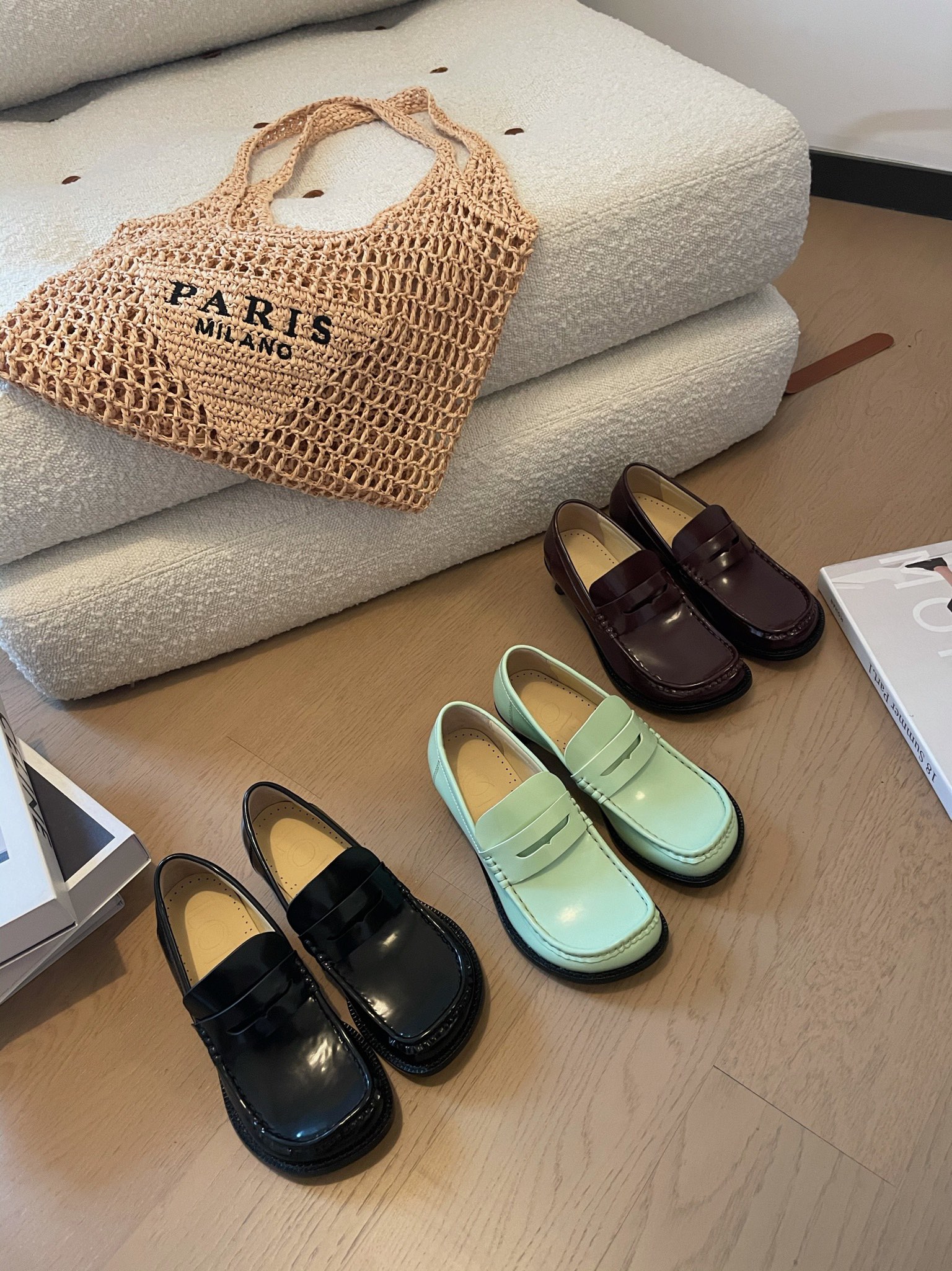 [TOP] LOEWE Campo Mary Jane Shoes - 3 Color