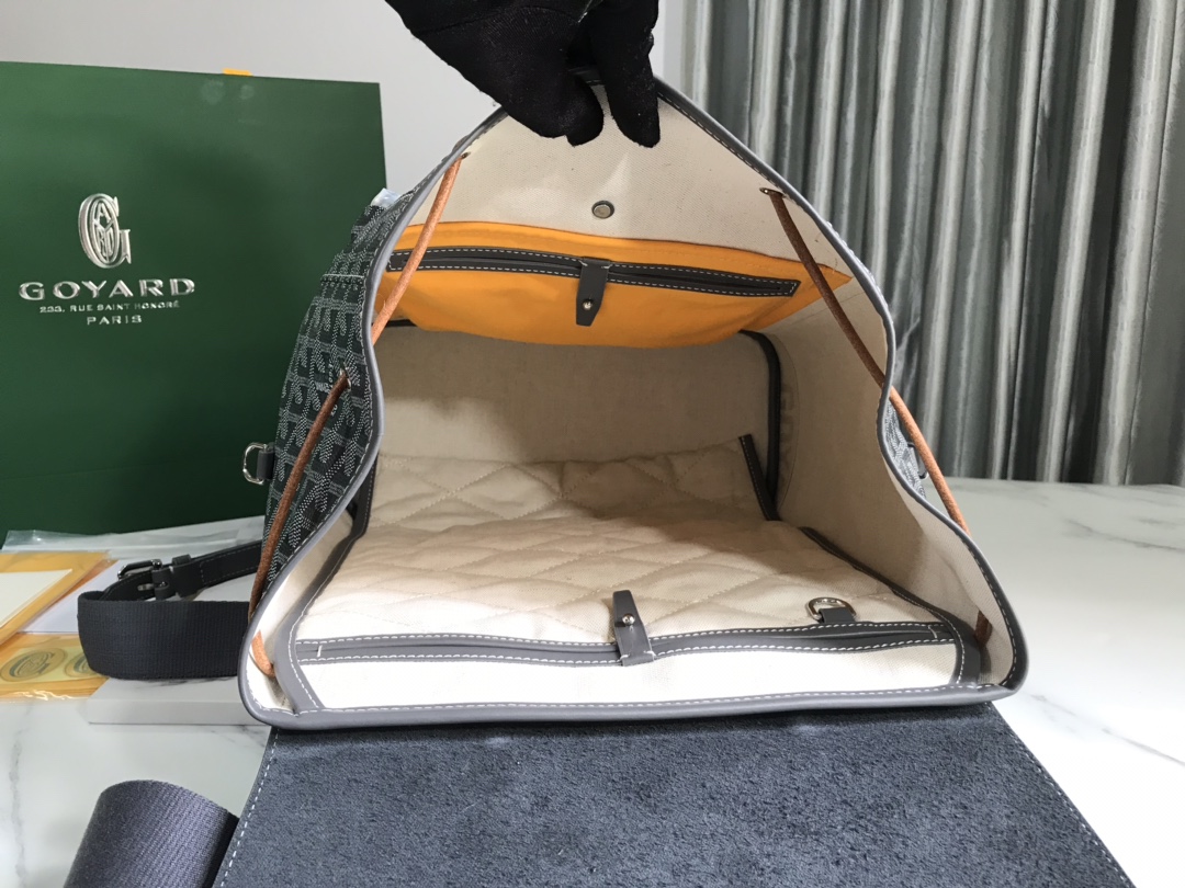 [TOP] Goyard PM Alpin Backpack 39x32x15.5cm- Grey
