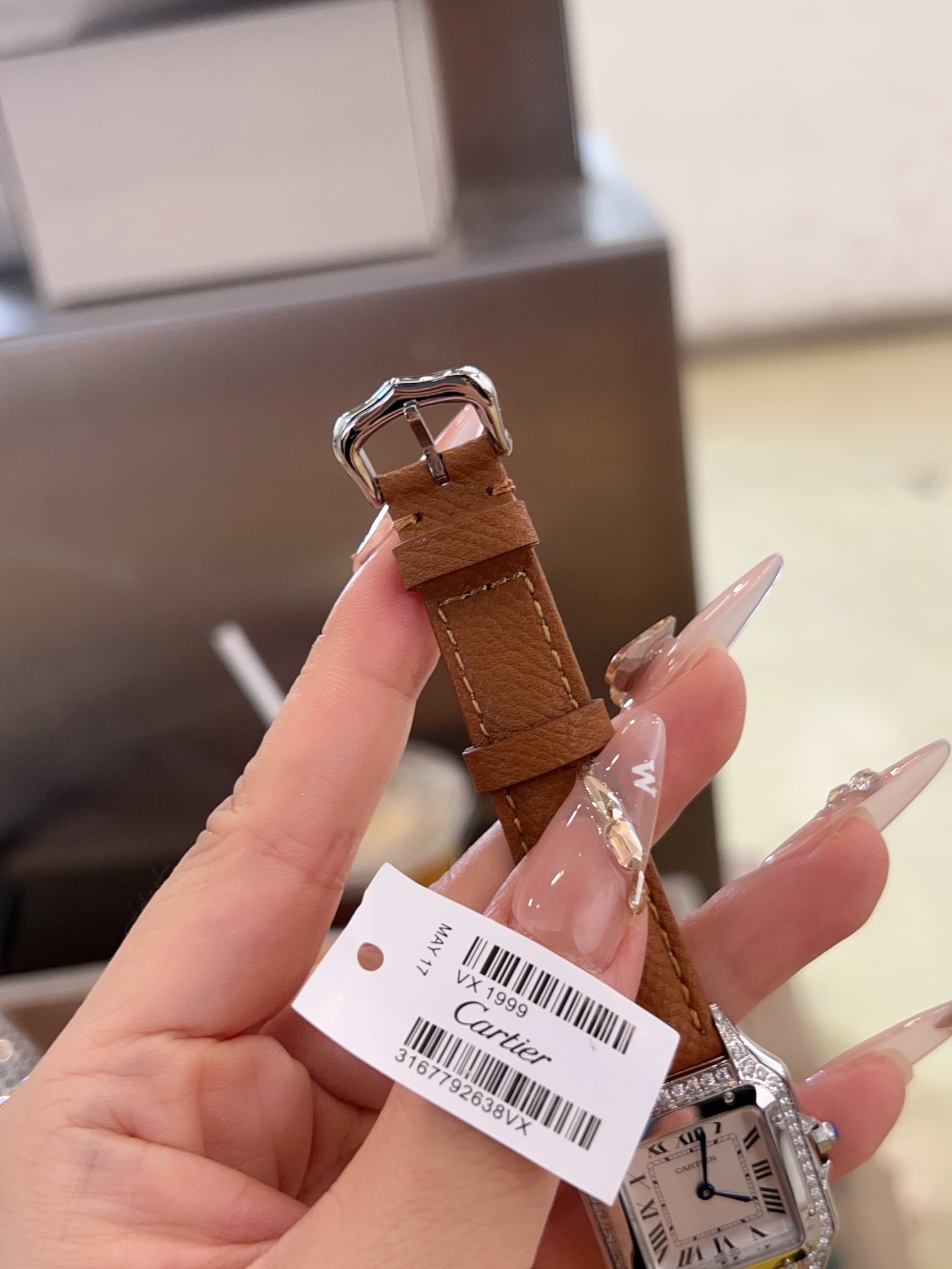 [TOP] Cartier Panthère de Cartier Watch 27x 37 mm -  Brown