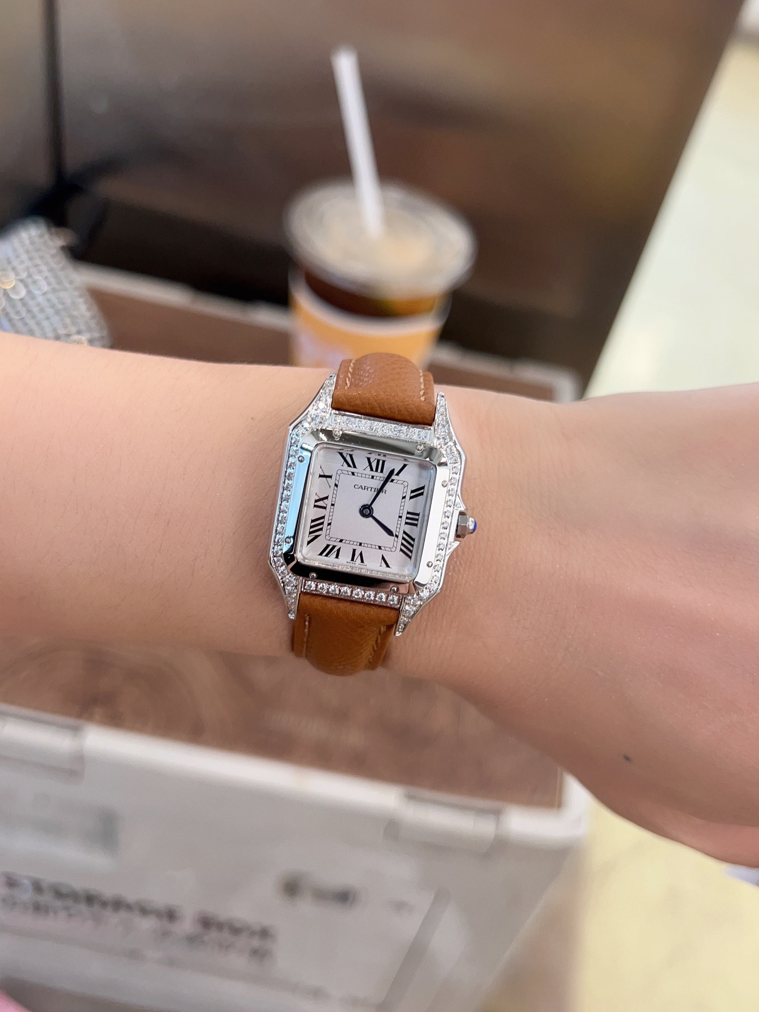 [TOP] Cartier Panthère de Cartier Watch 27x 37 mm -  Brown