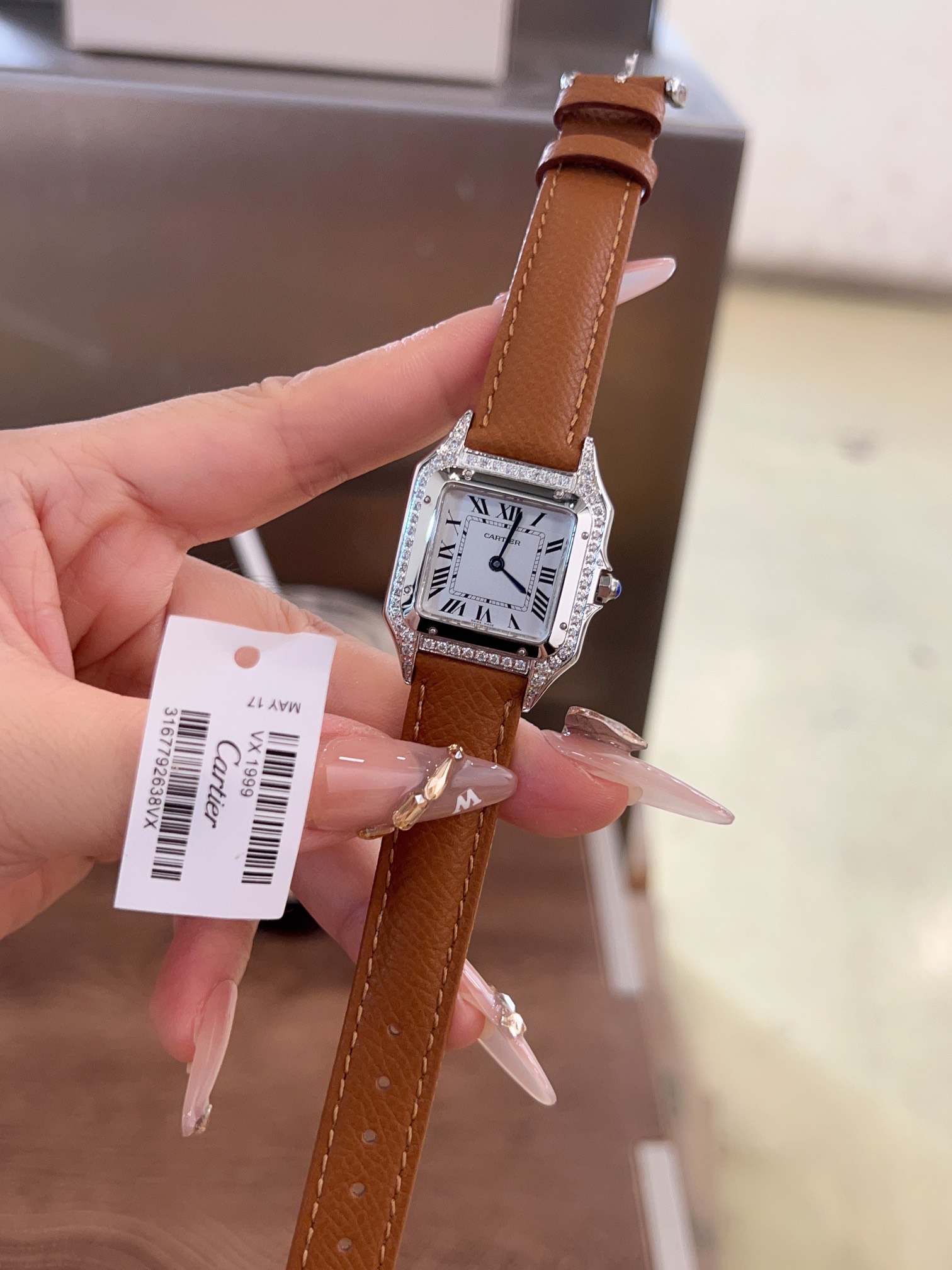 [TOP] Cartier Panthère de Cartier Watch 27x 37 mm -  Brown